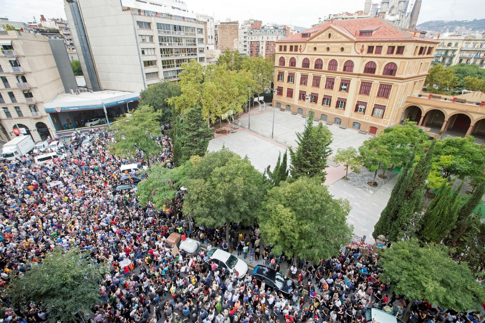 Jornada de protestas en Cataluña