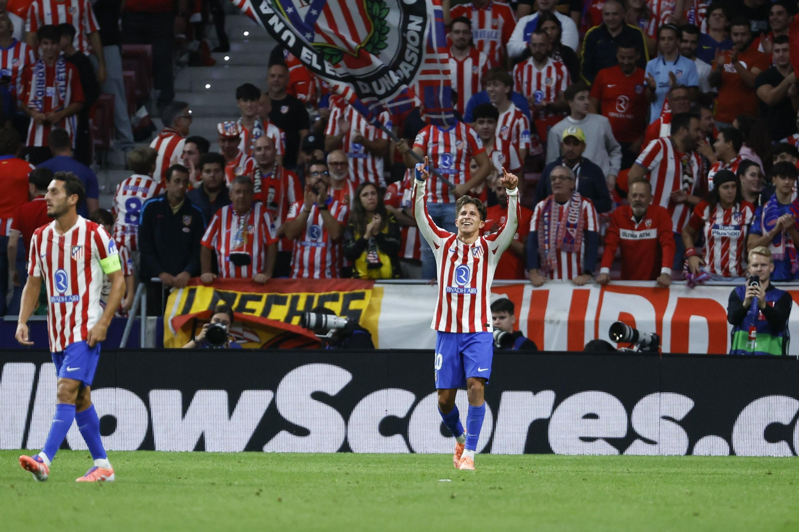 Las fotos del Atlético de Madrid-Eintracht