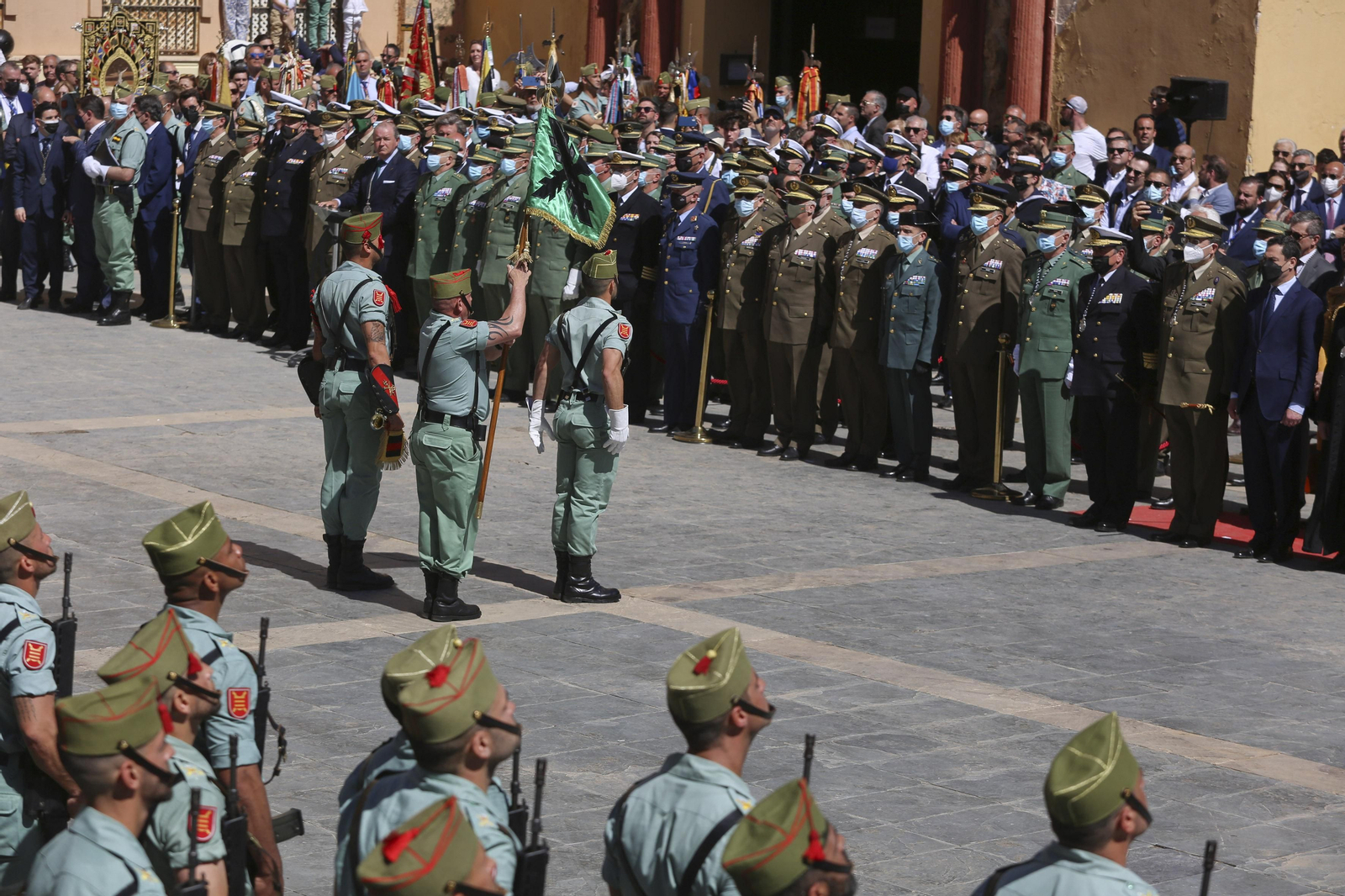 Las fotos de la Legión, en el Jueves Santo de Málaga
