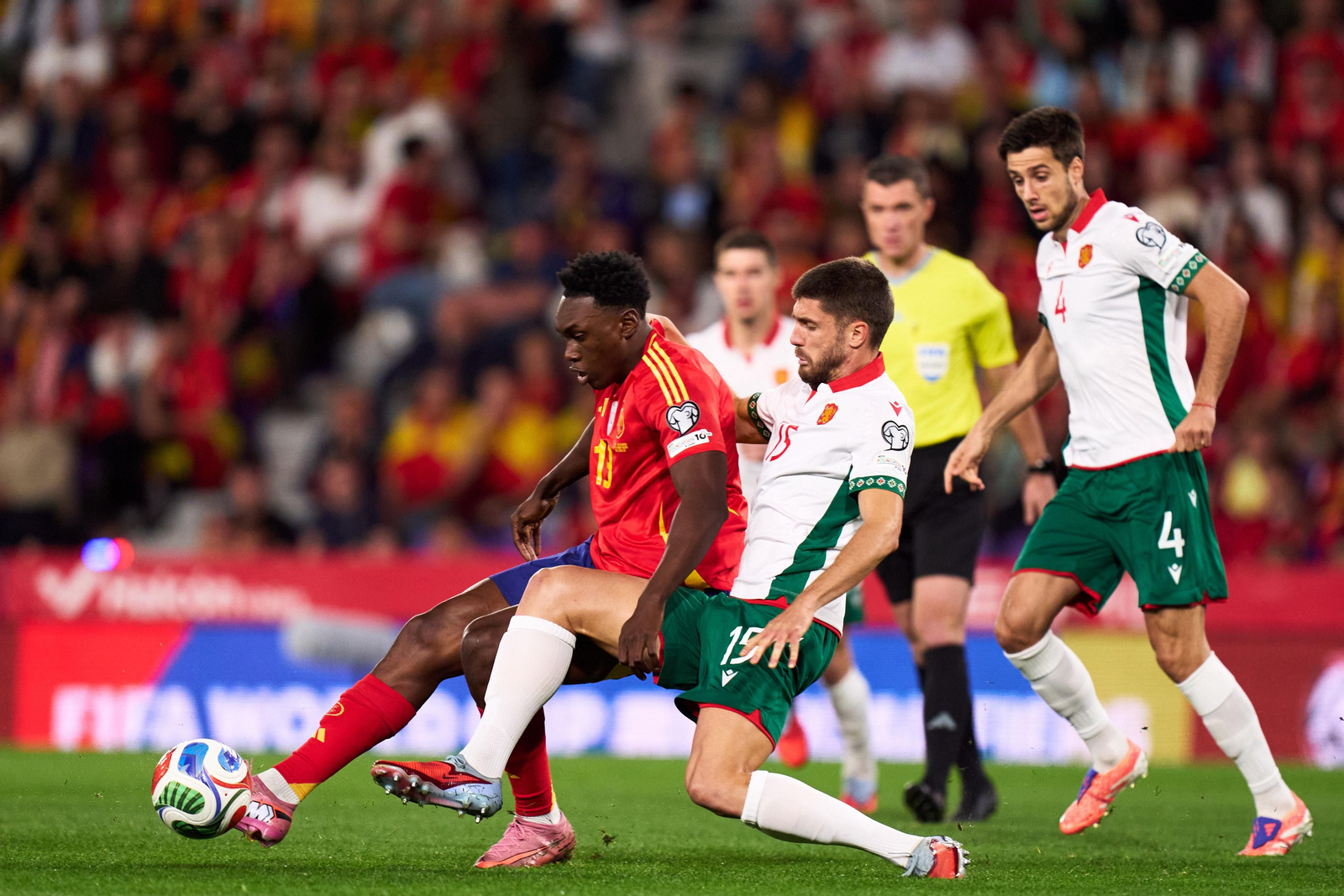 Las mejores fotos del España-Bulgaria