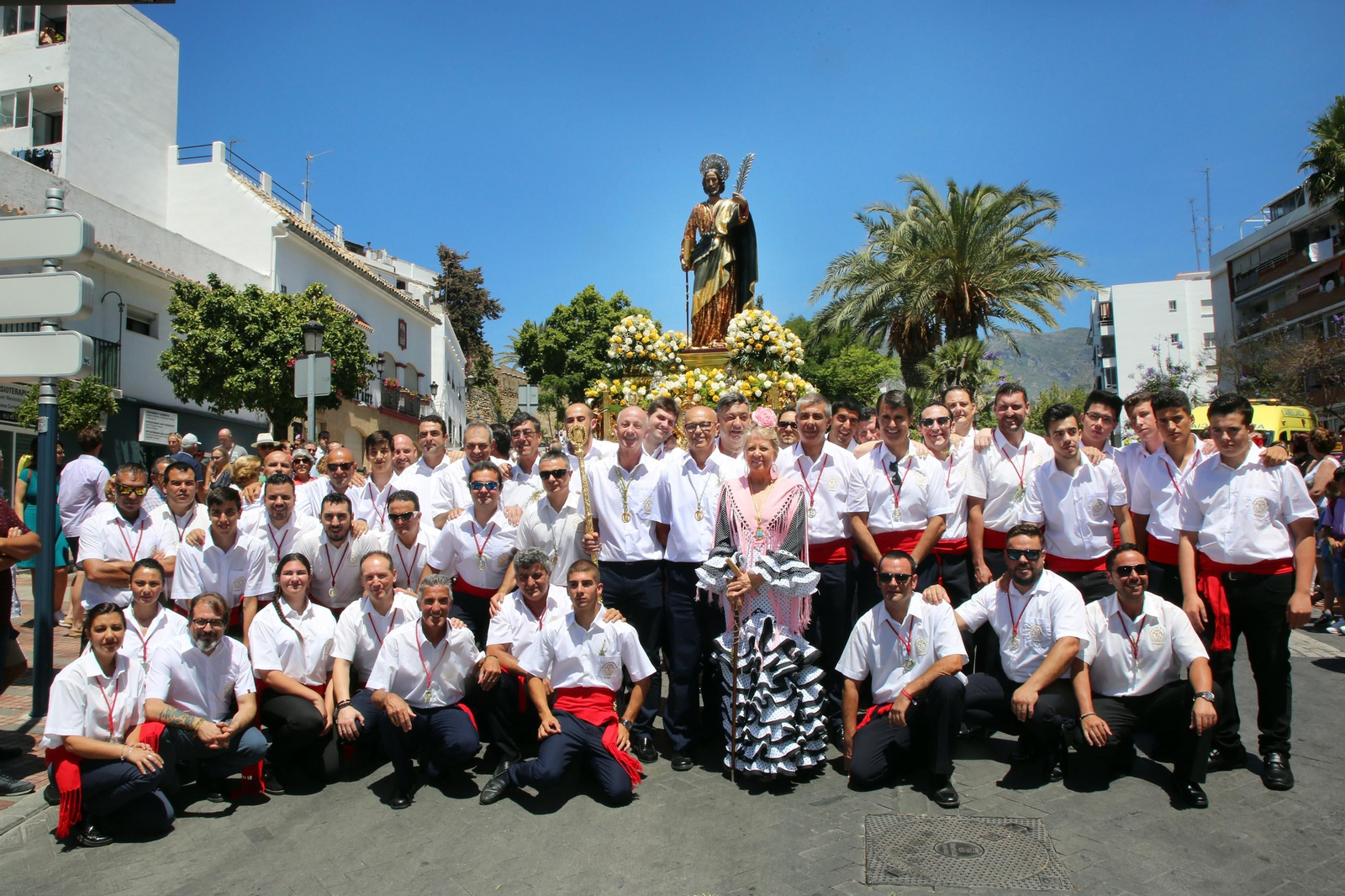 El día grande de la Feria de Marbella en honor al Patrón San Bernabé.