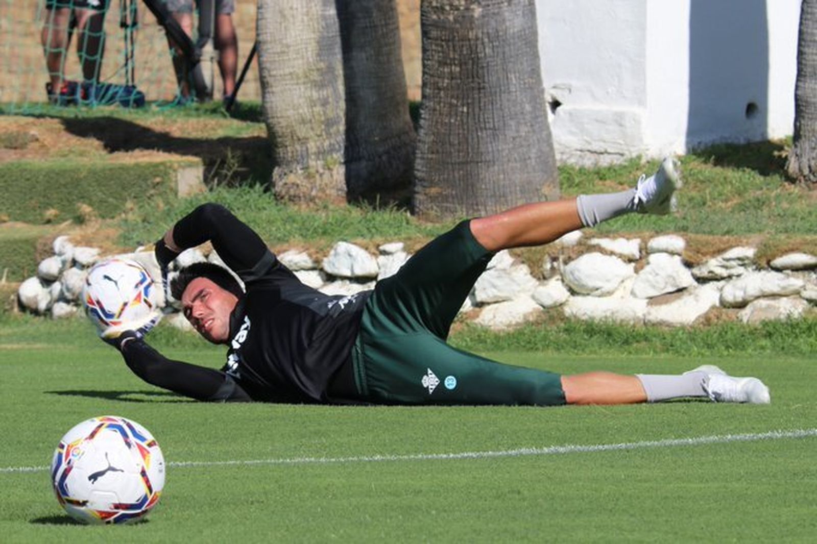Dani Martín, en un entrenamiento en Marbella.