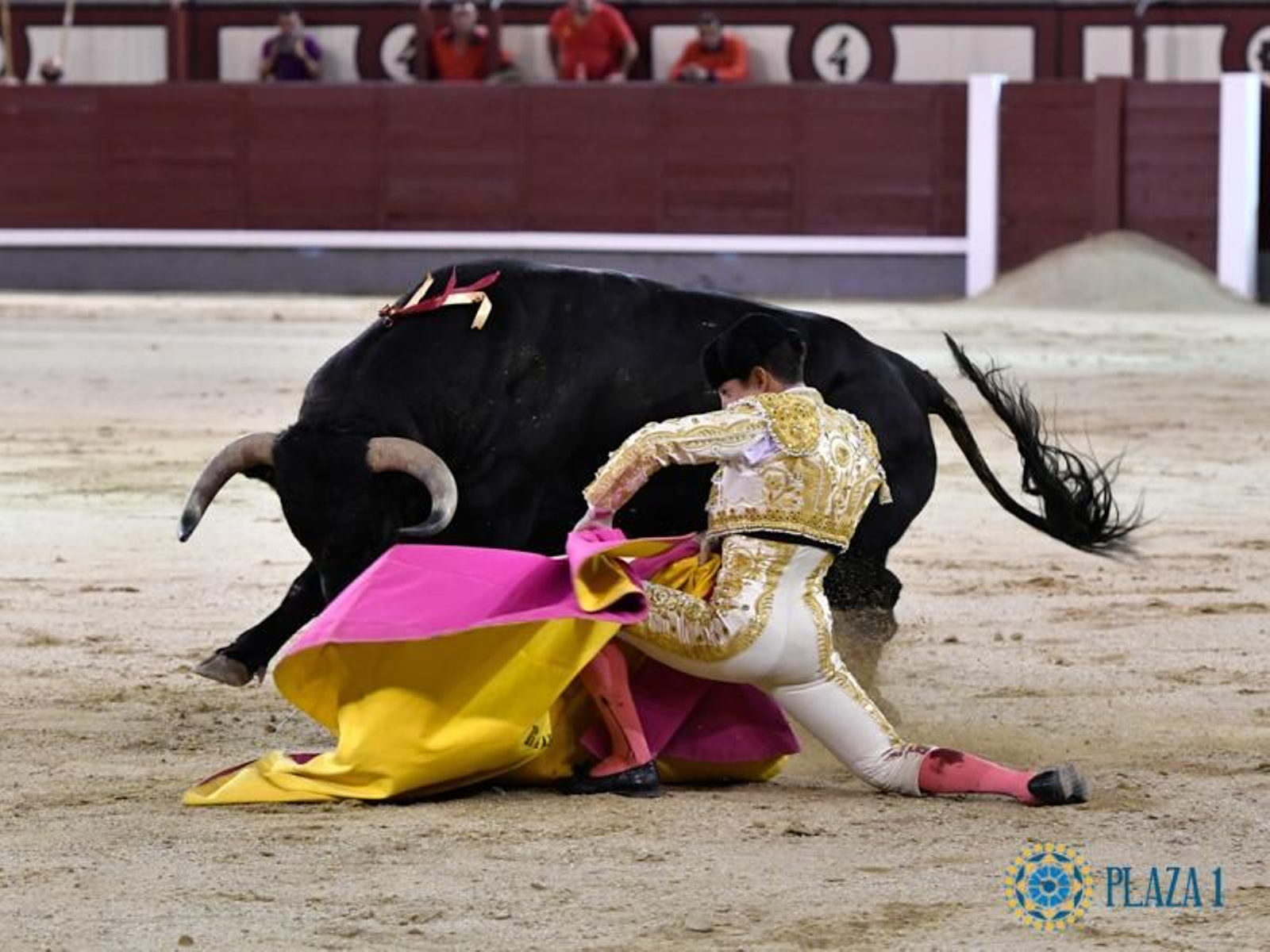 Manuel Ponce durante su presentación en la plaza de toros de Madrid.