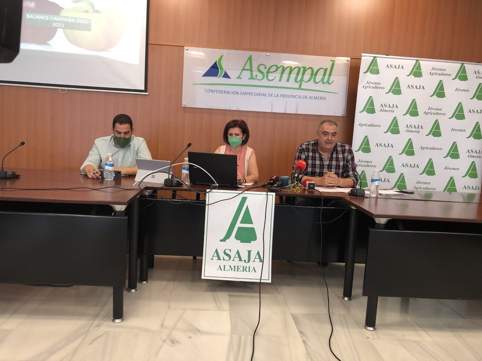 Asaja Almería hace balance de la campaña agrícola 2020-2021