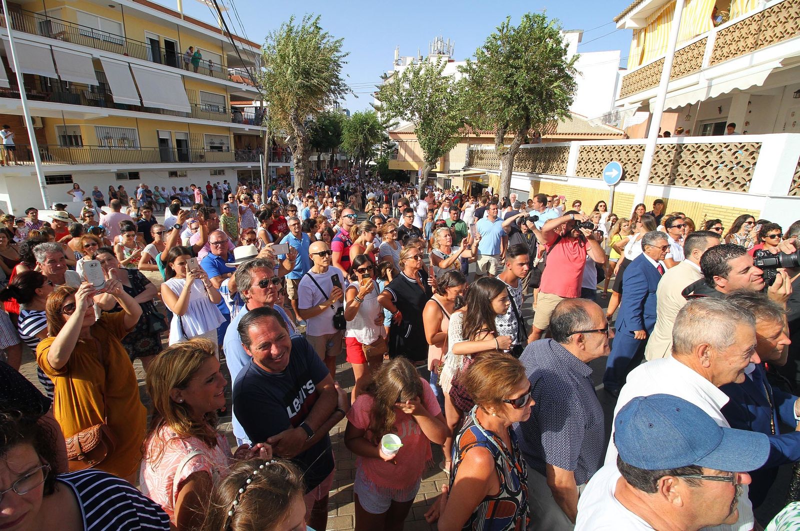 Imágenes de la procesión de la Virgen del Carmen en Punta Umbría