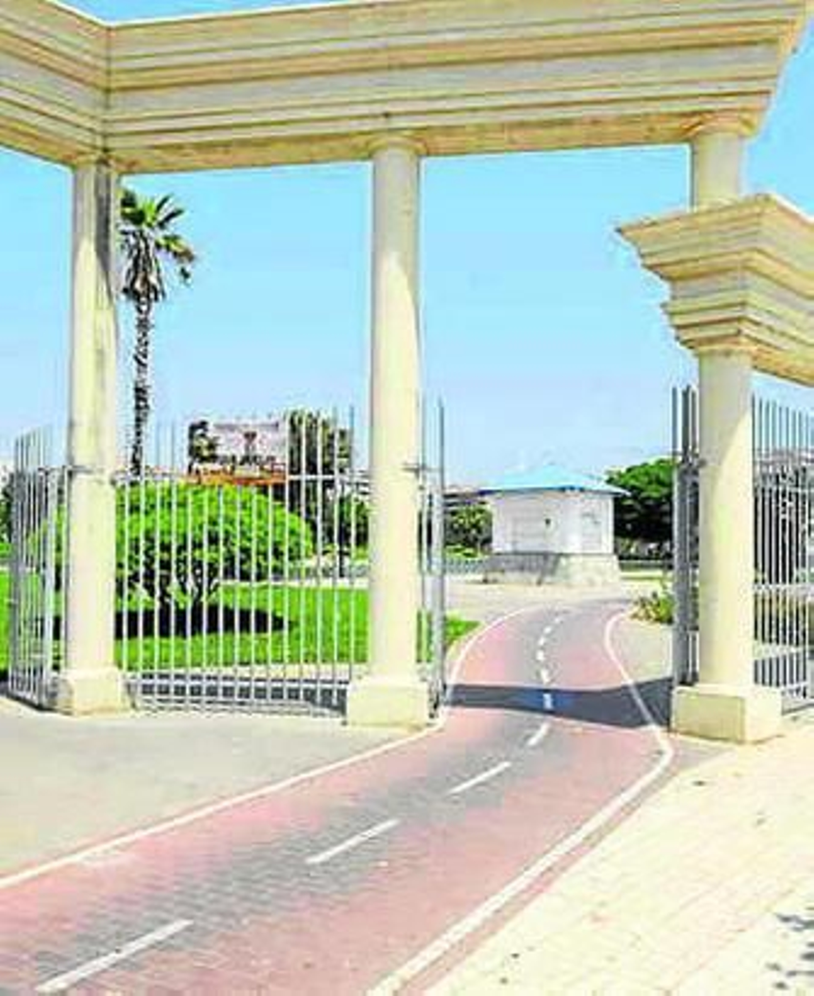 El parque de Huelin.