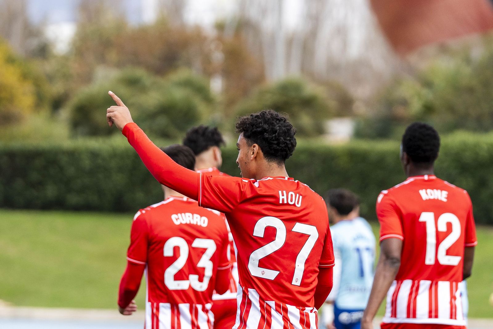 Las imágenes del Almería B y Atlético Malagueño en el Anexo de los Juegos Mediterráneos