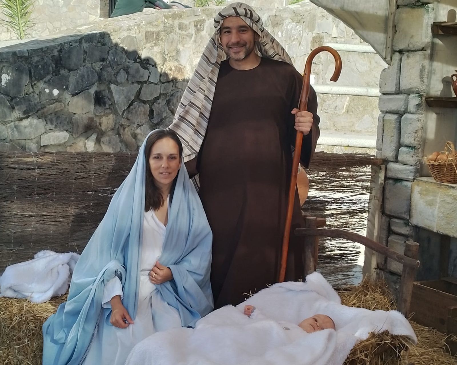 El nacimiento, es siempre, una de las escenas más visitadas.