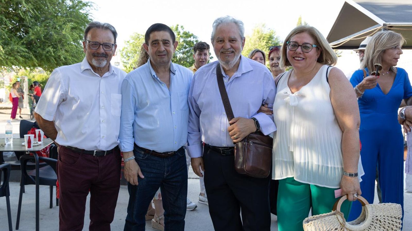 Inauguración del nuevo carril peatonal de la zona residencial Puente Tablas