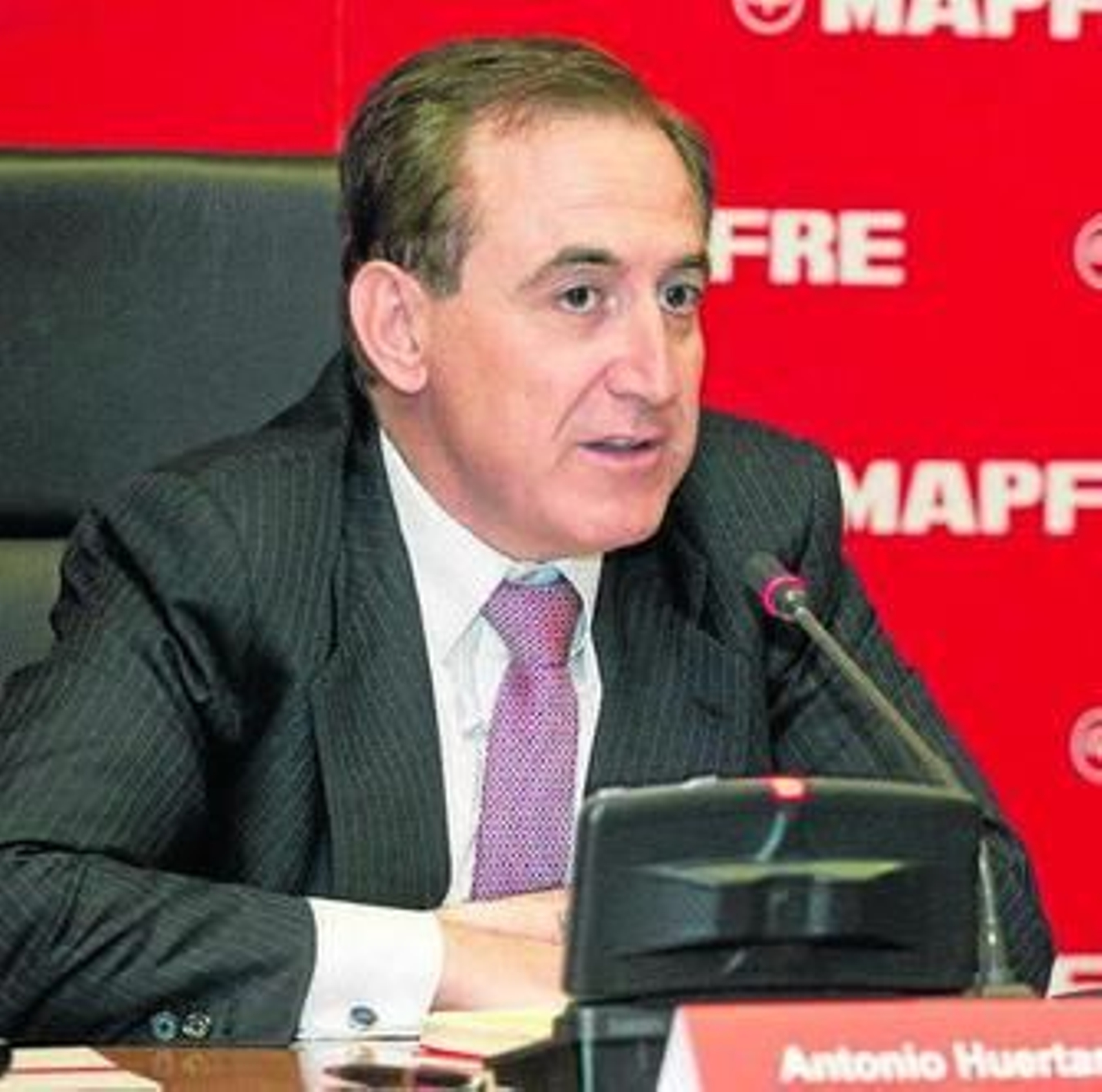 El presidente de Mapfre, Antonio Huertas, en una imagen de archivo.