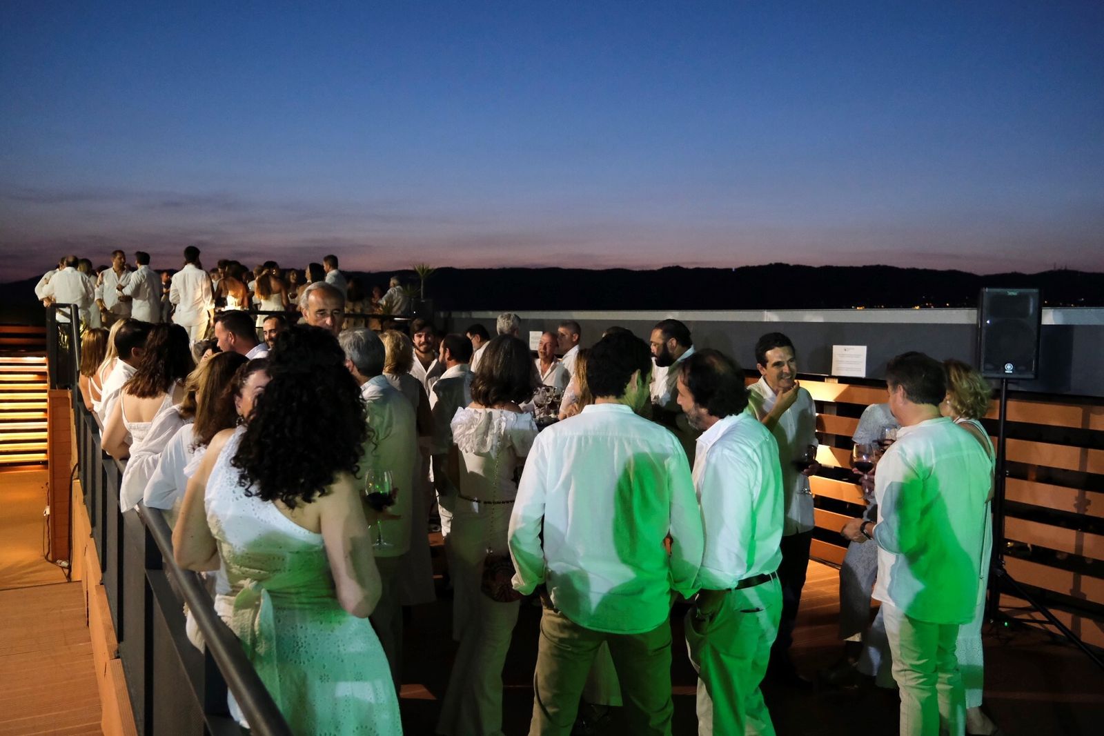 La Fiesta Blanca La Terraza Eurostars Palace de Córdoba, en imágenes