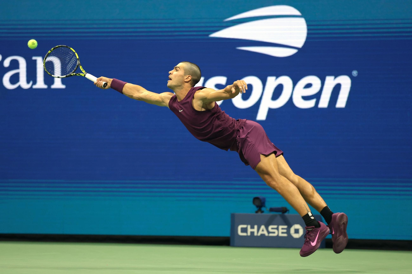 Las fotos del nuevo 'look' de Alcaraz en el Open USA