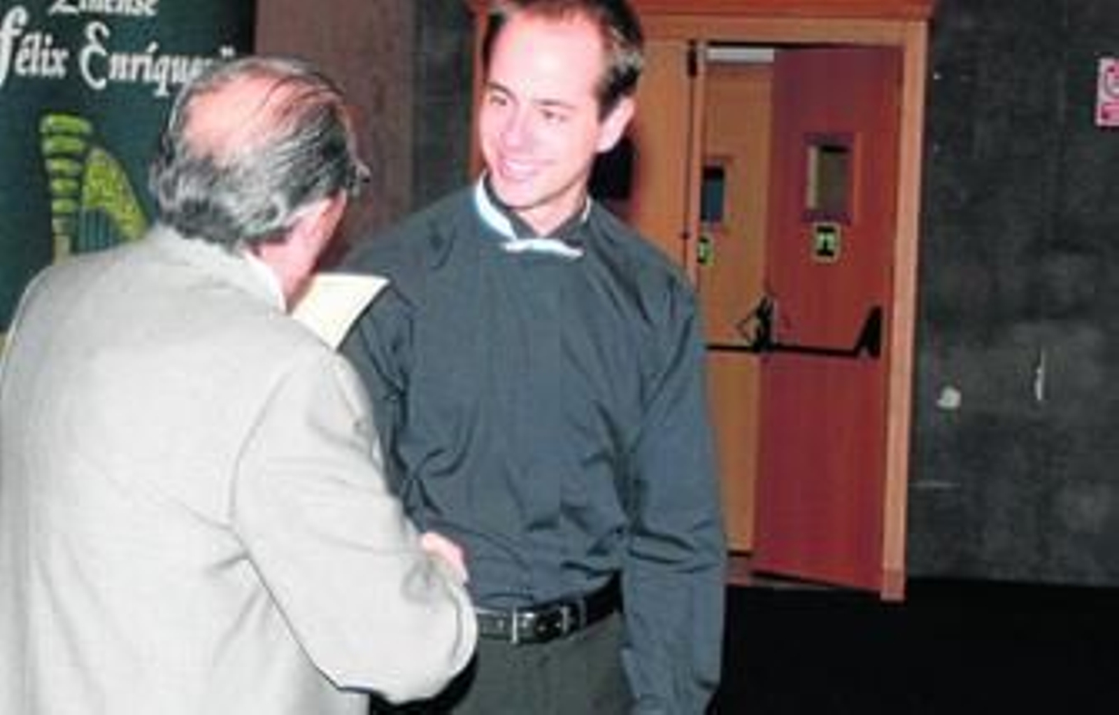 Imagen del acto de la sociedad musical Félix Enríquez, ayer en el Palacio de Congresos.