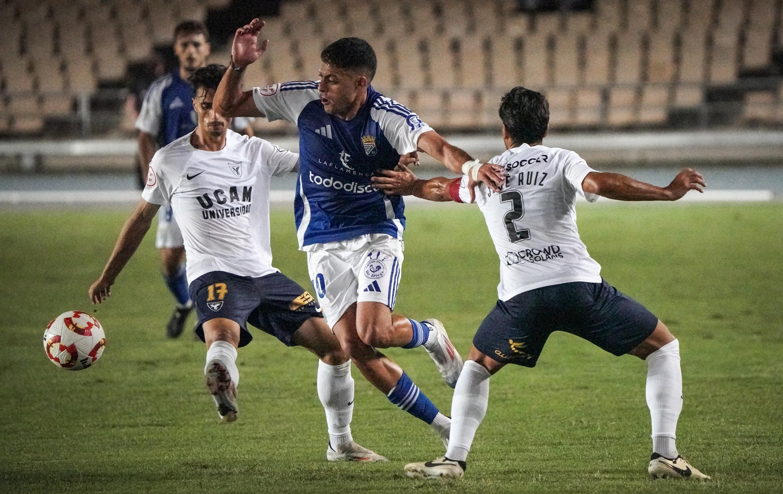 Imágenes del partido del Xerez CD - UCAM