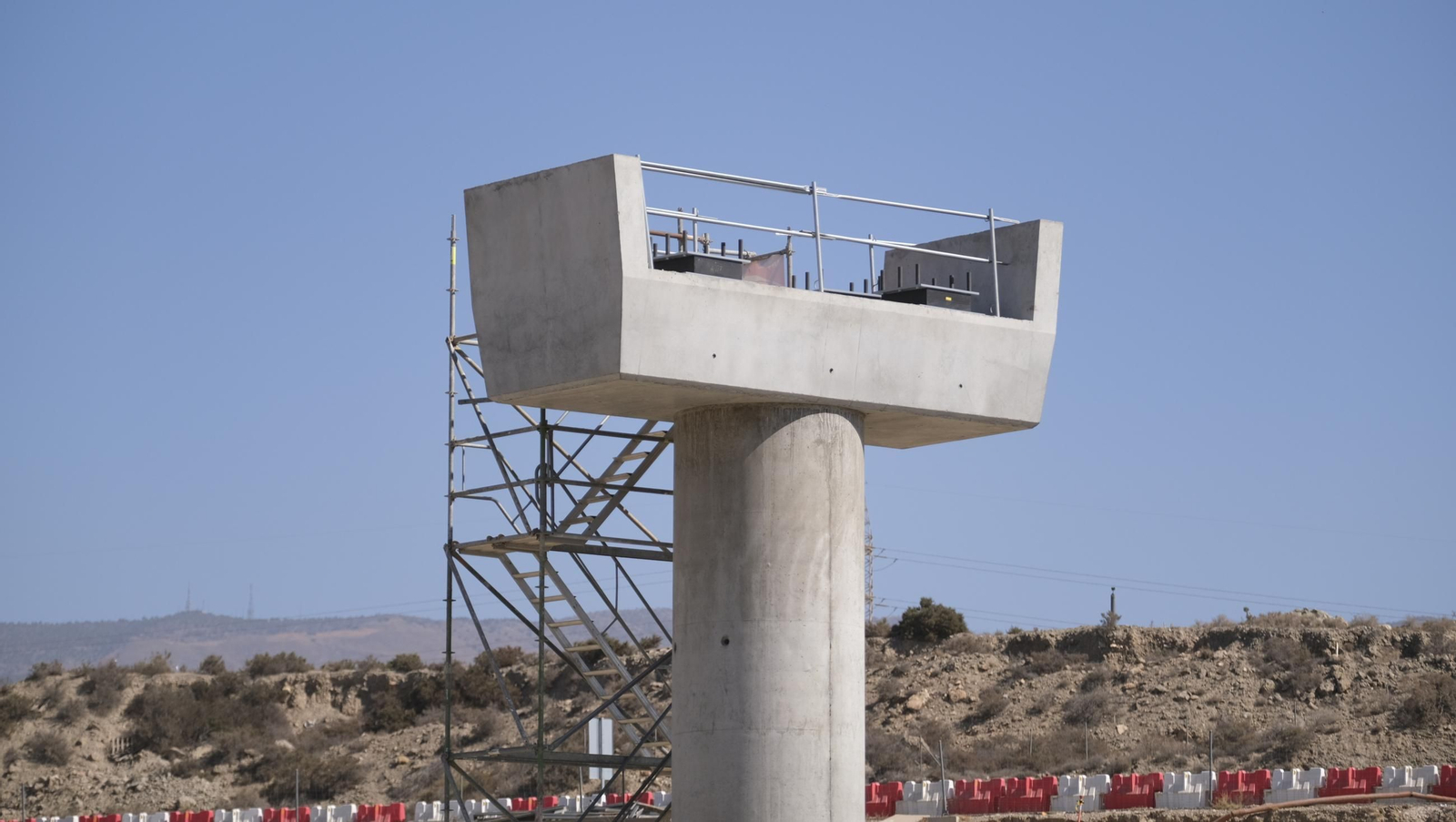 Las obras del nuevo enlace de Viator, en imágenes