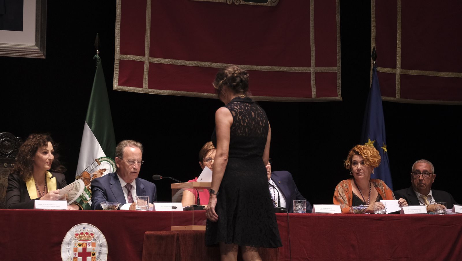 Imágenes de la investidura como Alcaldesa de Almería, de María del Mar Vázquez Agüero