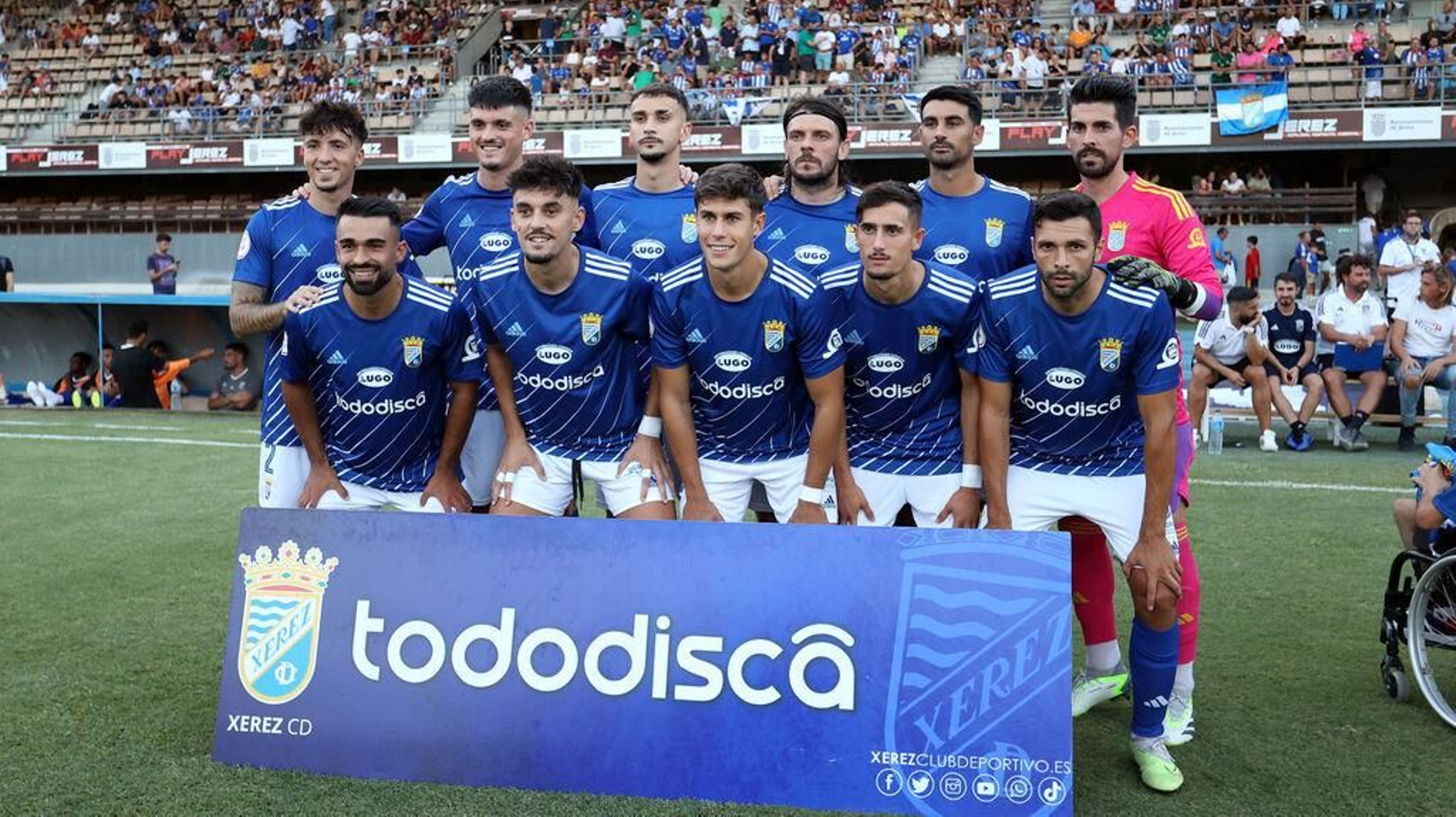 Once del Xerez CD ante el Puente Genil en Chapín. Once del Xerez CD ante el Puente Genil en Chapín.