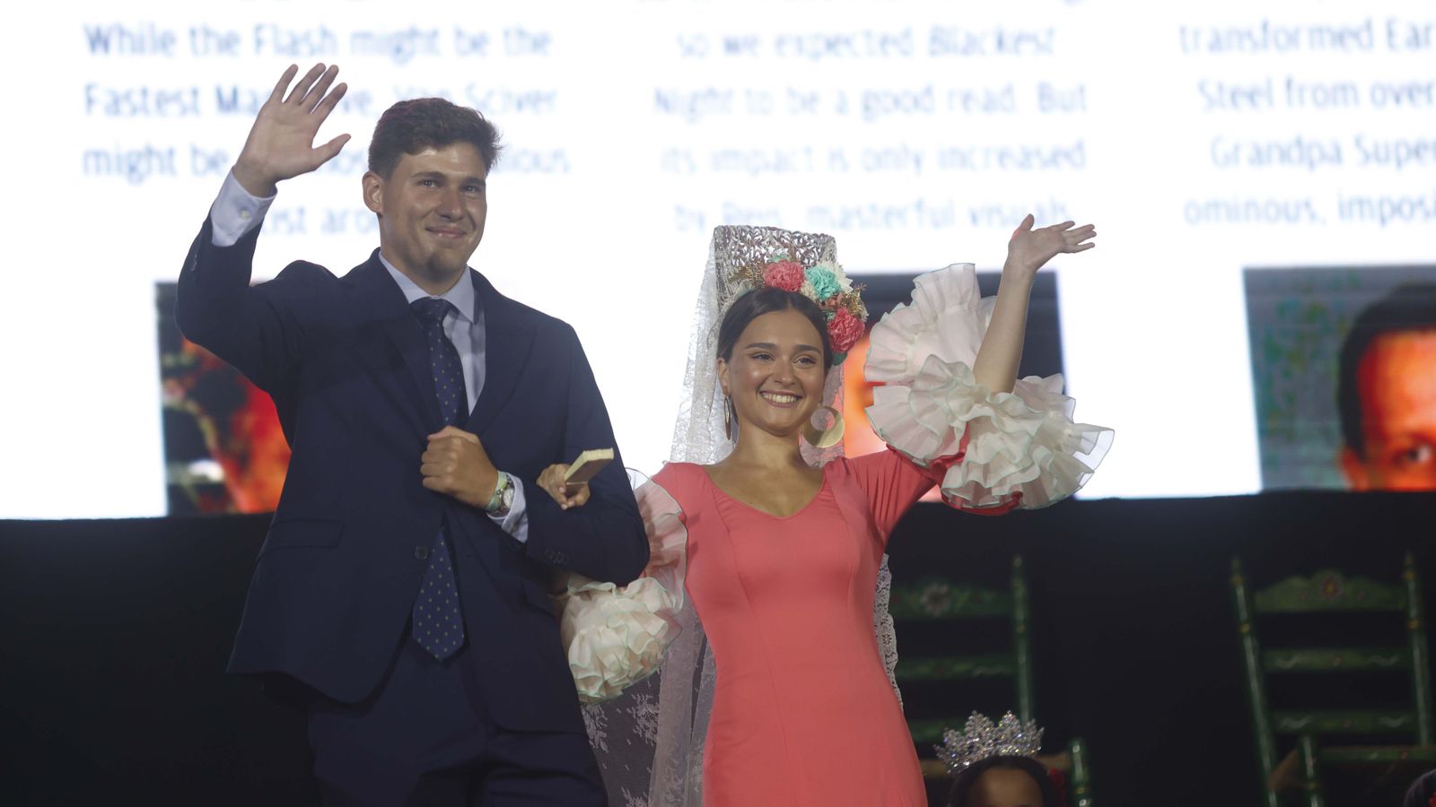 Las fotos del acto de coronación de la feria de San Roque 2023