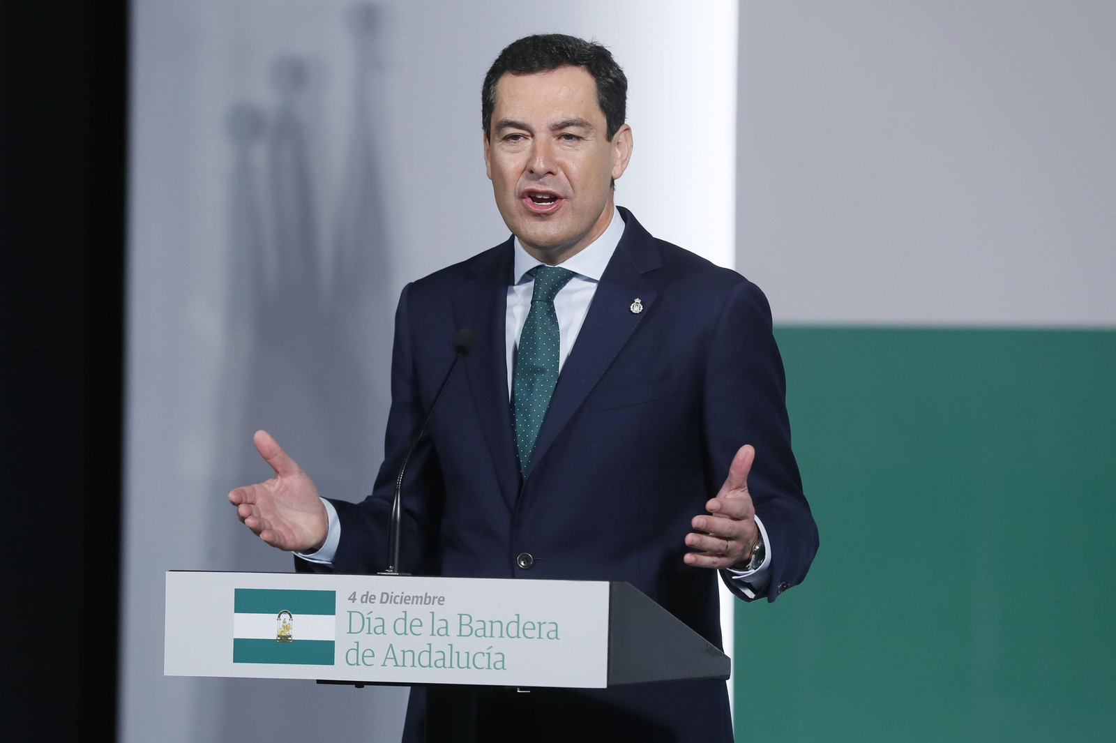 El presidente de Andalucía, Juanma Moreno.