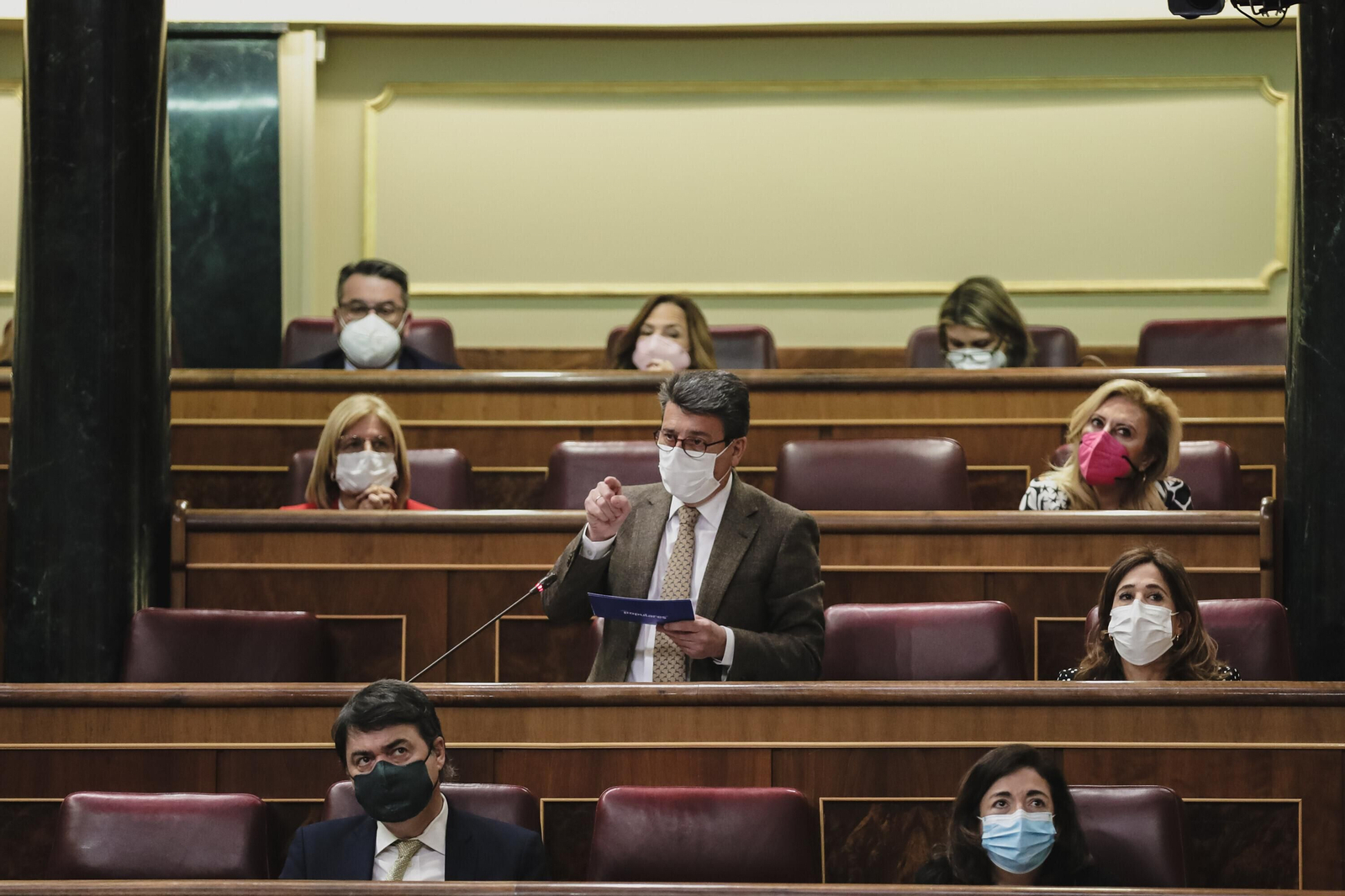 Juan José Matarí en el Congreso de los Diputados.