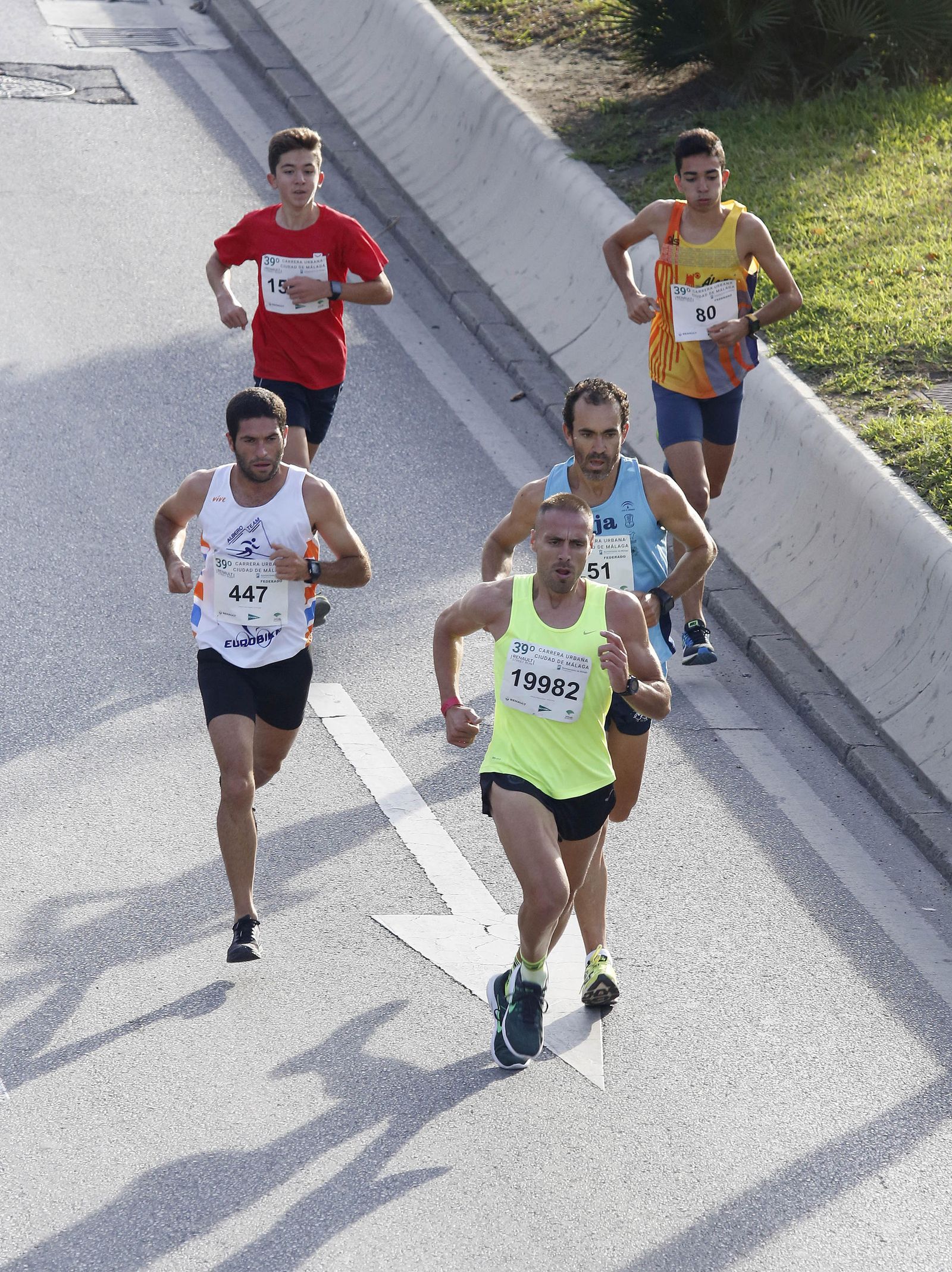 Imágenes de la Carrera Urbana Ciudad de Málaga