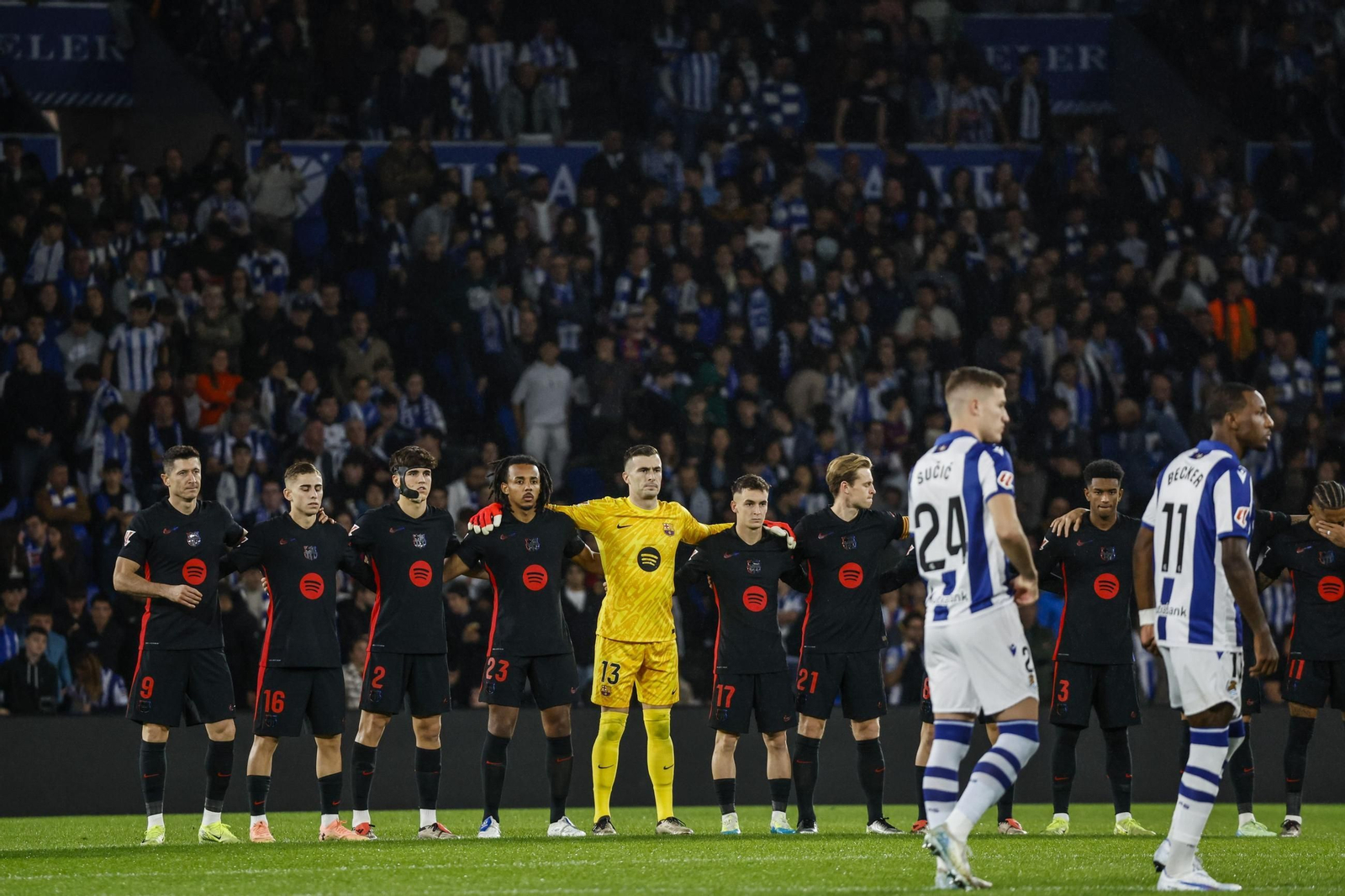 Las fotos de la derrota del Barcelona ante la Real Sociedad Las fotos de la derrota del Barcelona ante la Real Sociedad