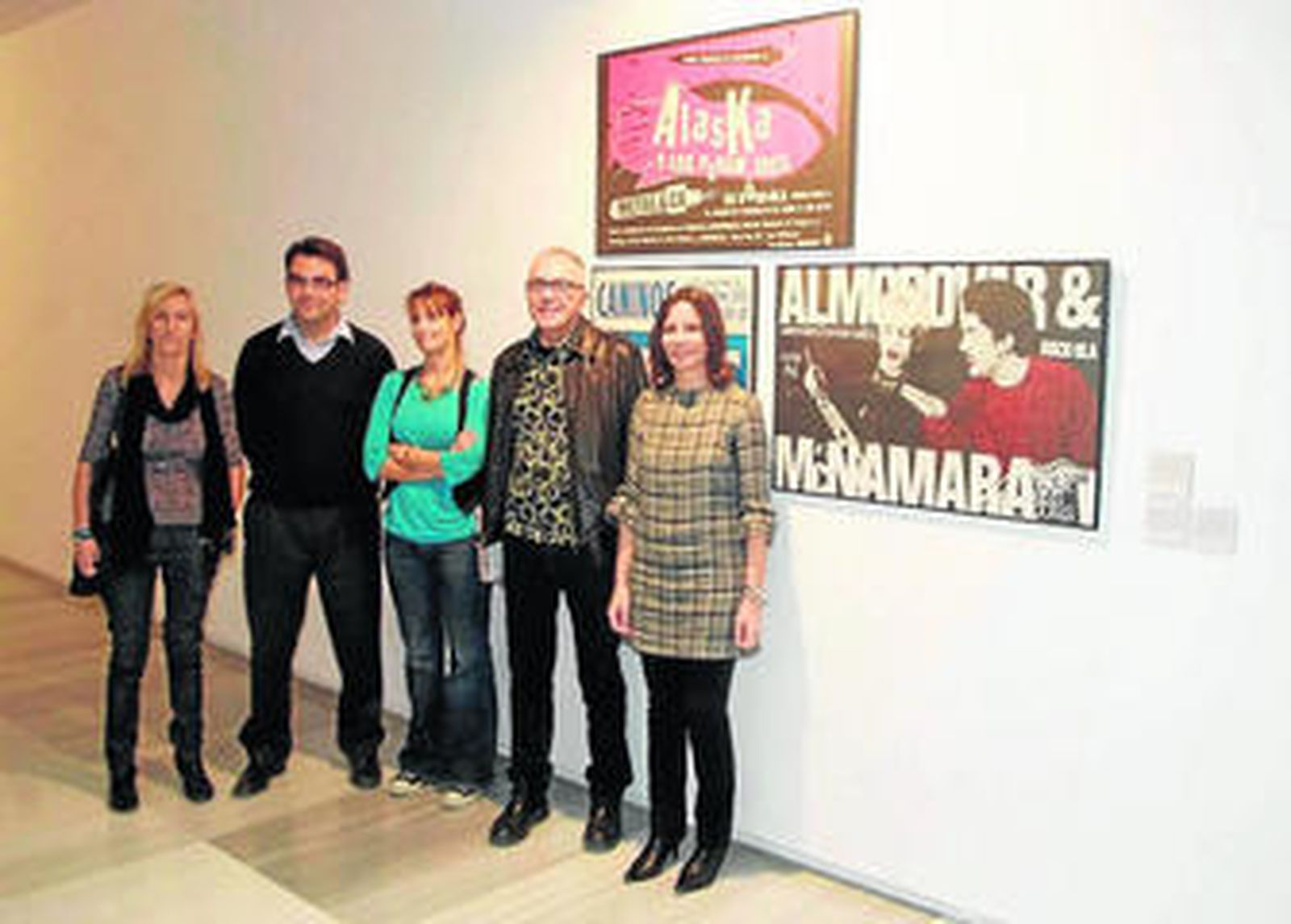Yolanda Callejón con Jesús Ordovás, Ana Navarro, Miguel Ángel Piédrola y Carmen Méndez.