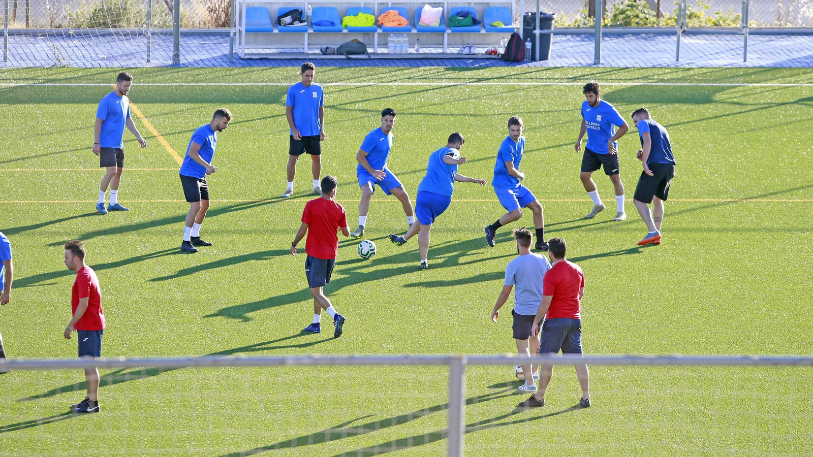 El Jerez Industrial entrenado en Picadueña