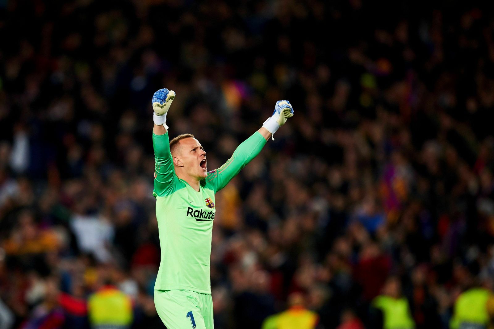 El Barcelona- Manchester United, en imágenes