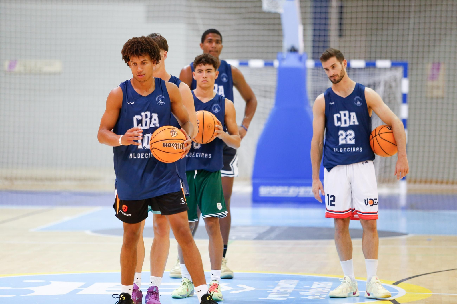 Las fotos del primer entrenamiento de pretemporada del Club Baloncesto Algeciras