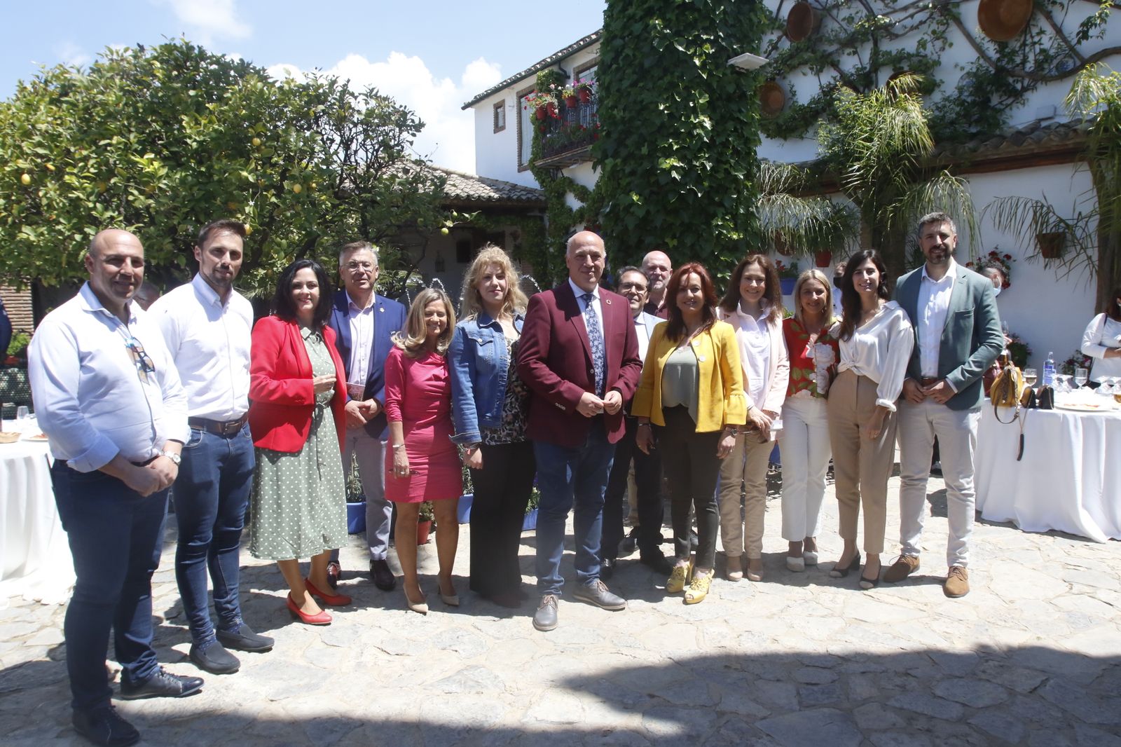 La presentación de la I Guía de Patios de la Provincia, en imágenes