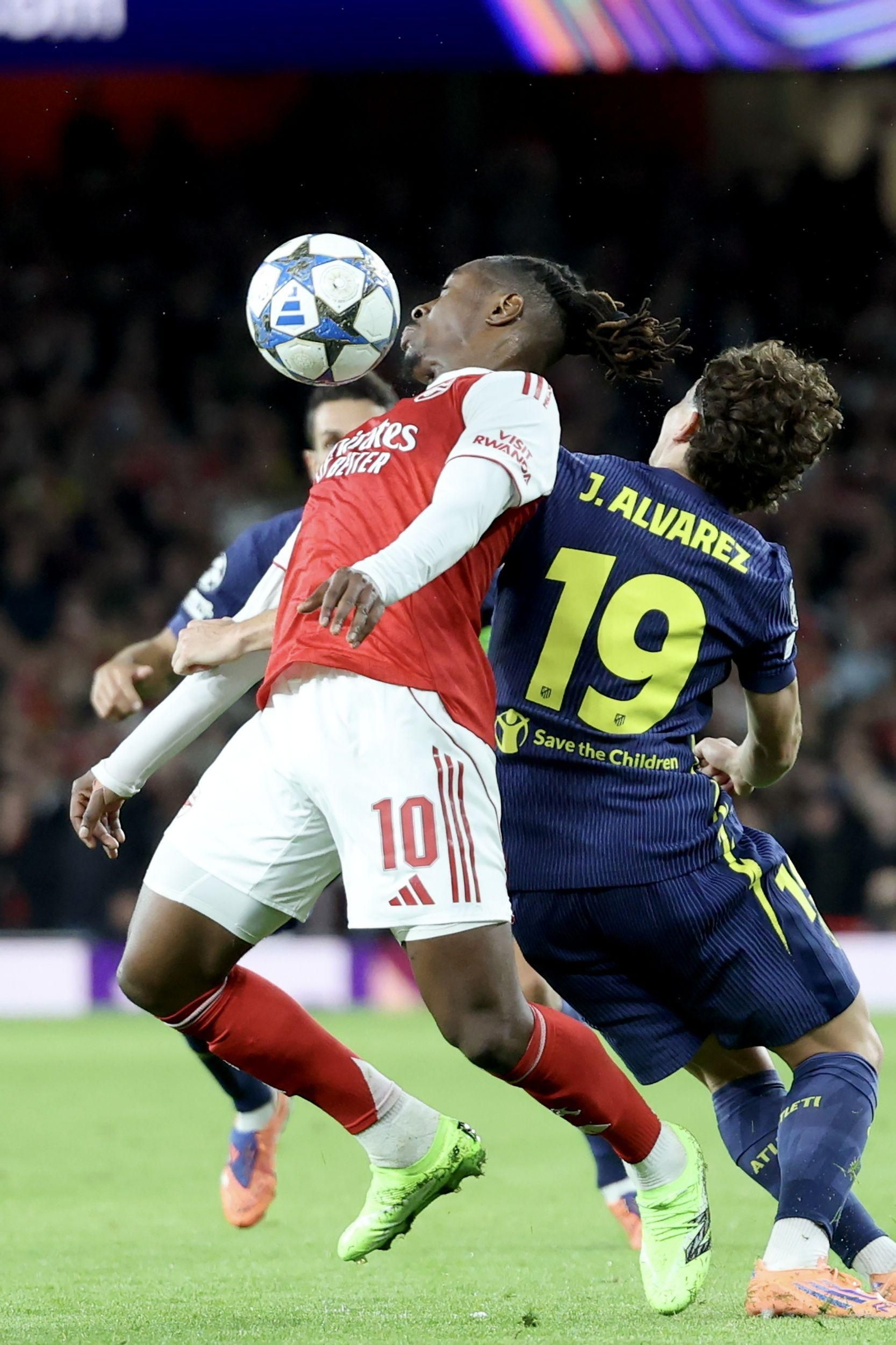 Las fotos del Arsenal-Atlético de Madrid