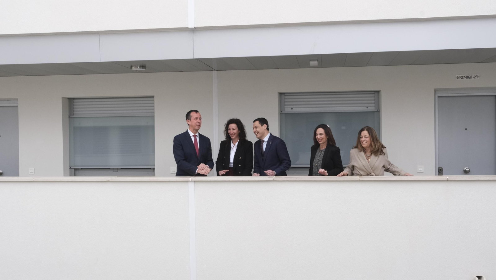 Las imágenes de la entrega de viviendas de VPO en Costacabana