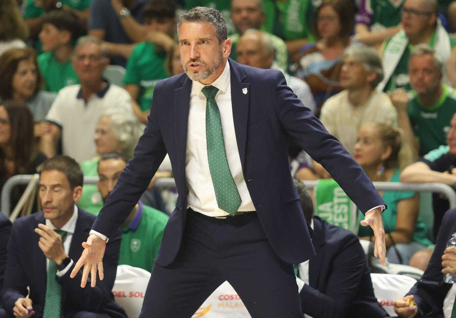 El Unicaja-Barcelona, en fotos