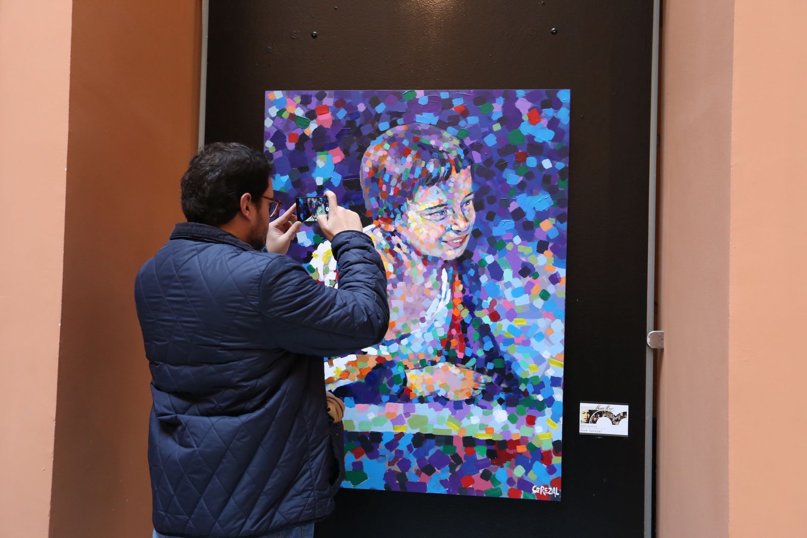 Una de las obras de la muestra.