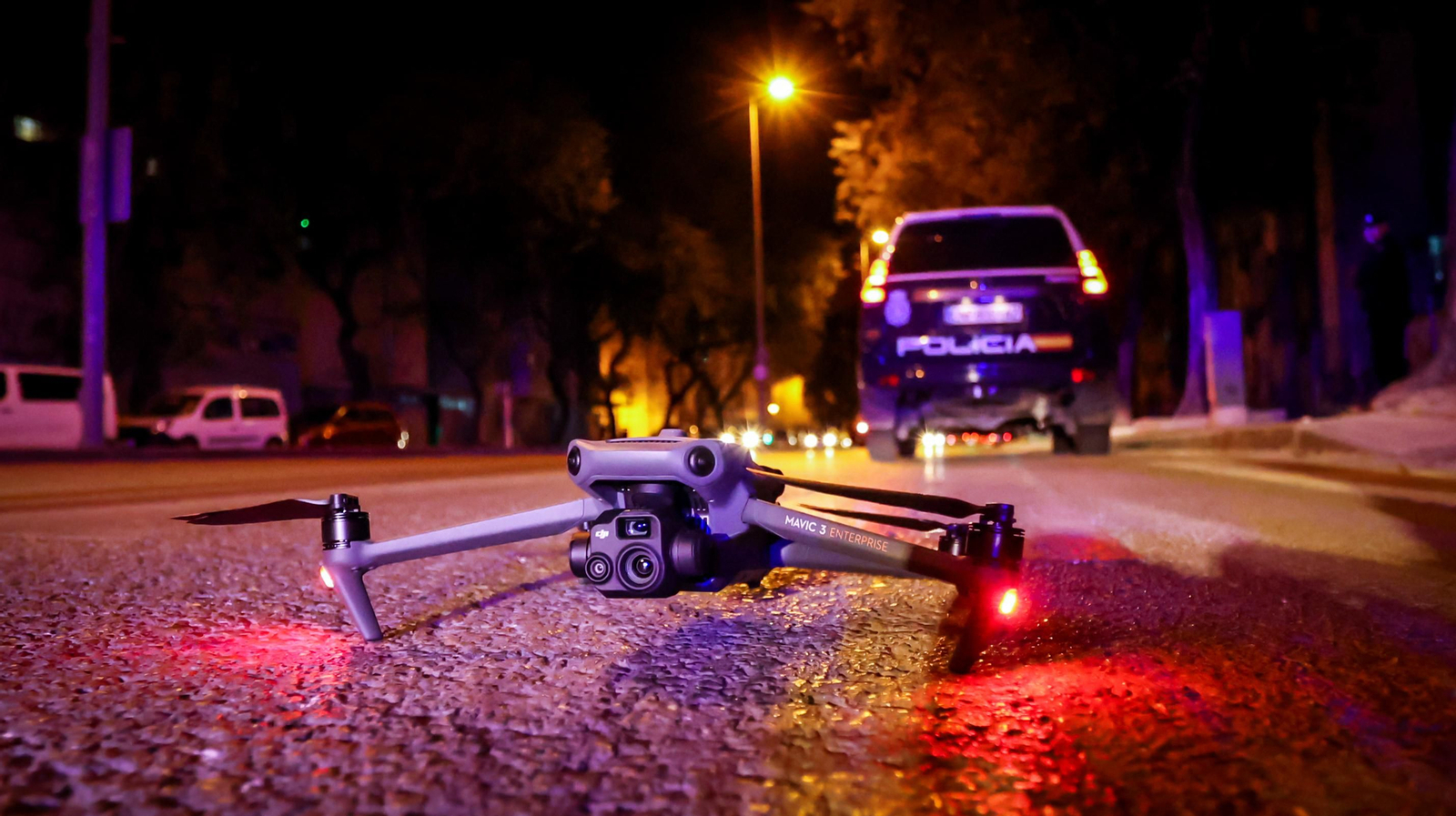 Fuerte dispositivo policial y  drones vigilan la Zona Sur de Jerez