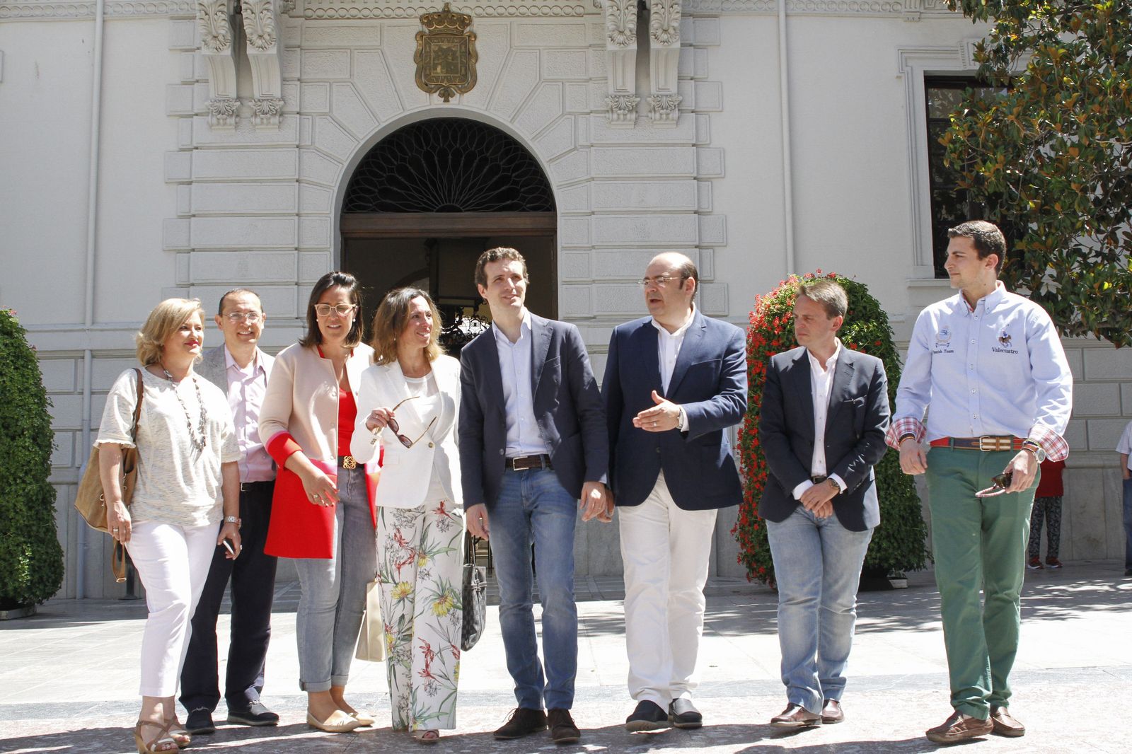 Sebastián Pérez junto a Juan Antonio Fuentes.