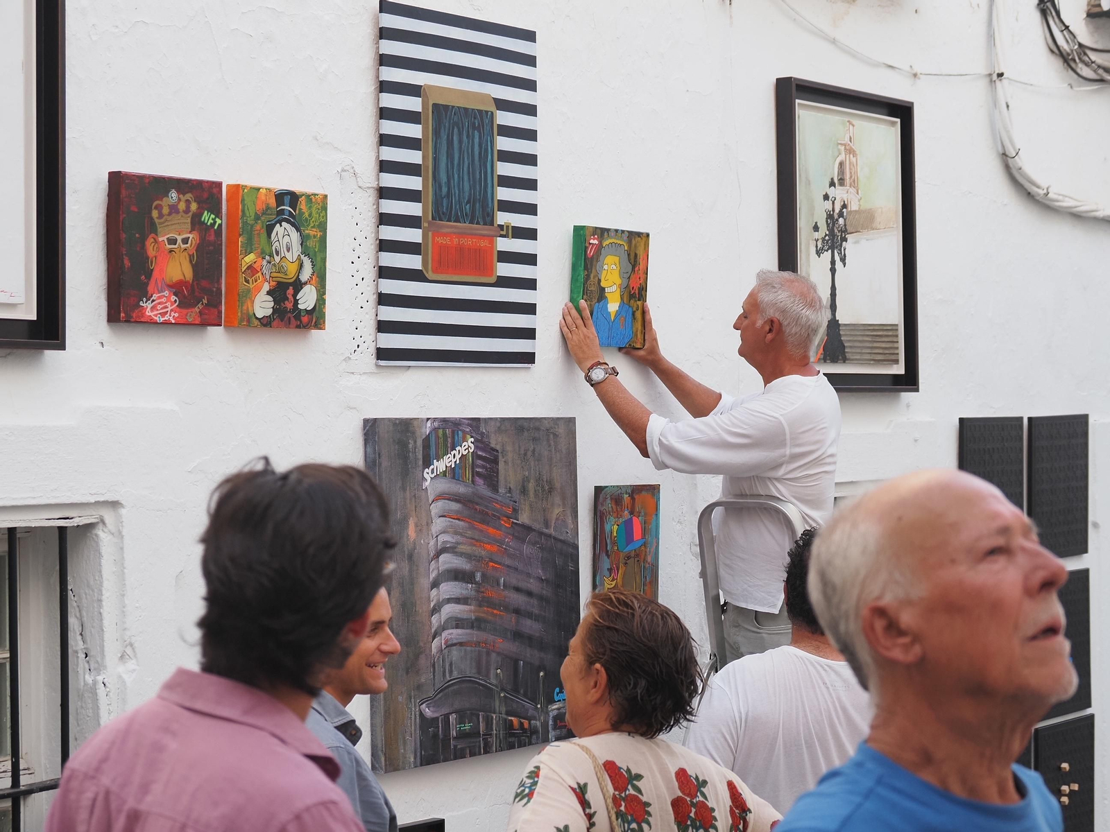 'Un paseo por el arte' en Ayamonte: las mejores imágenes