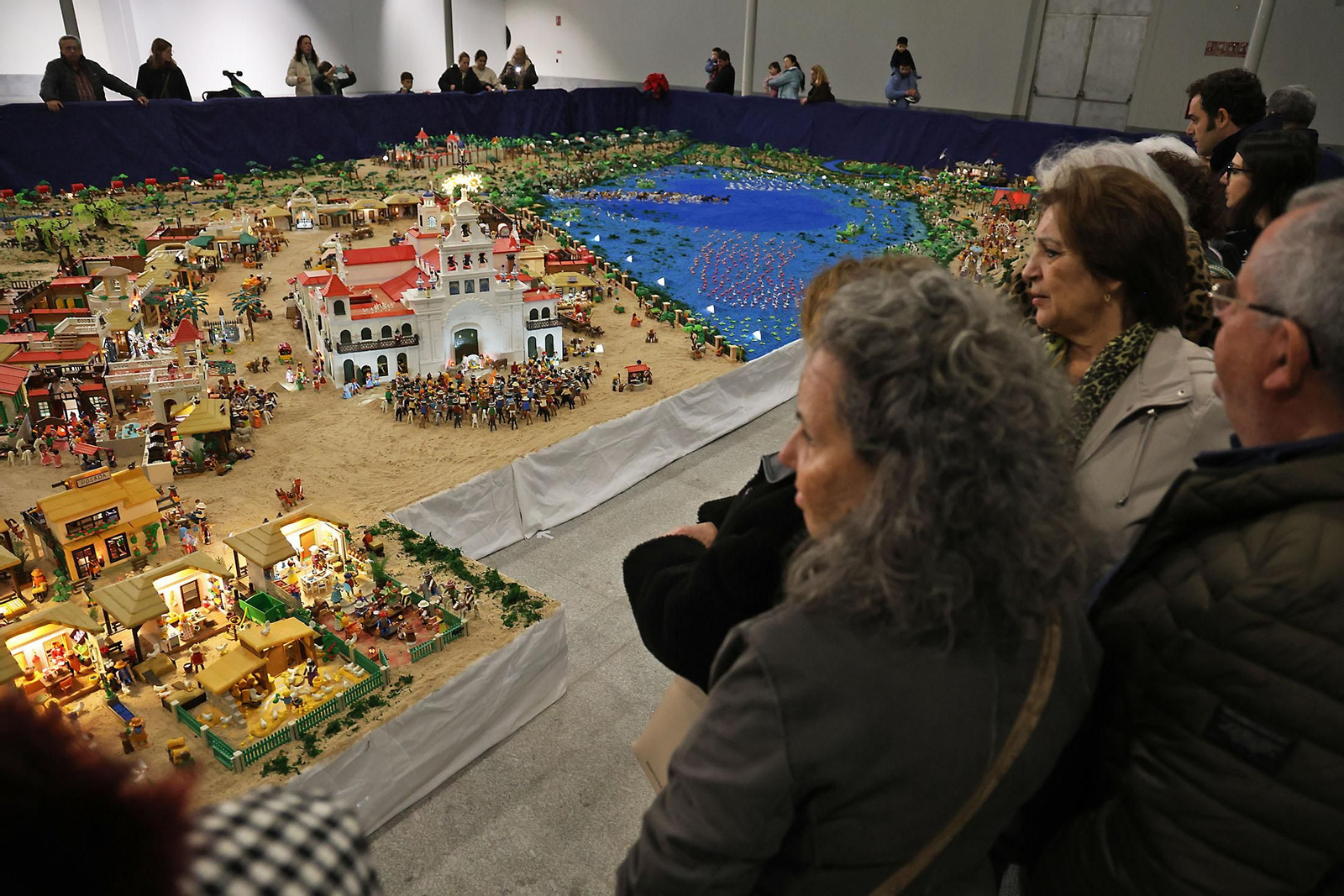 Imágenes del Belén de Playmobil más grande del mundo dedicado al Rocío