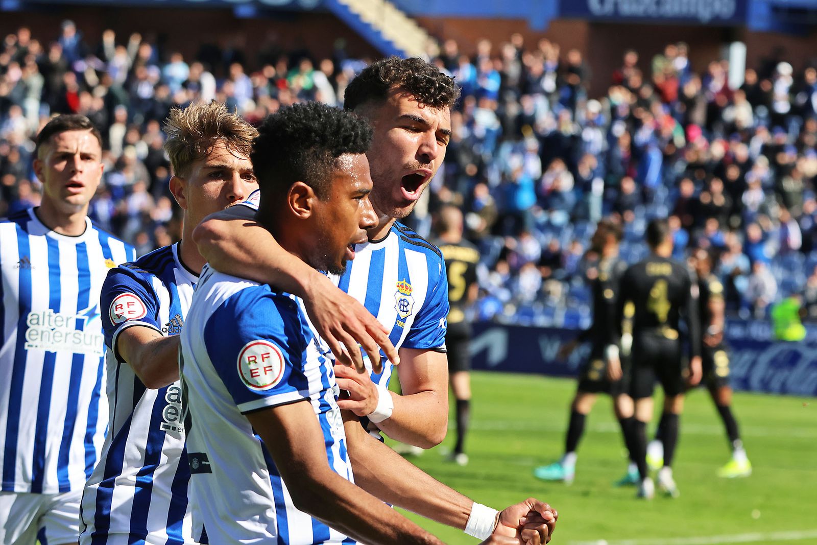 Imágenes del encuentro entre el Recreativo de Huelva y la AD Ceuta FC