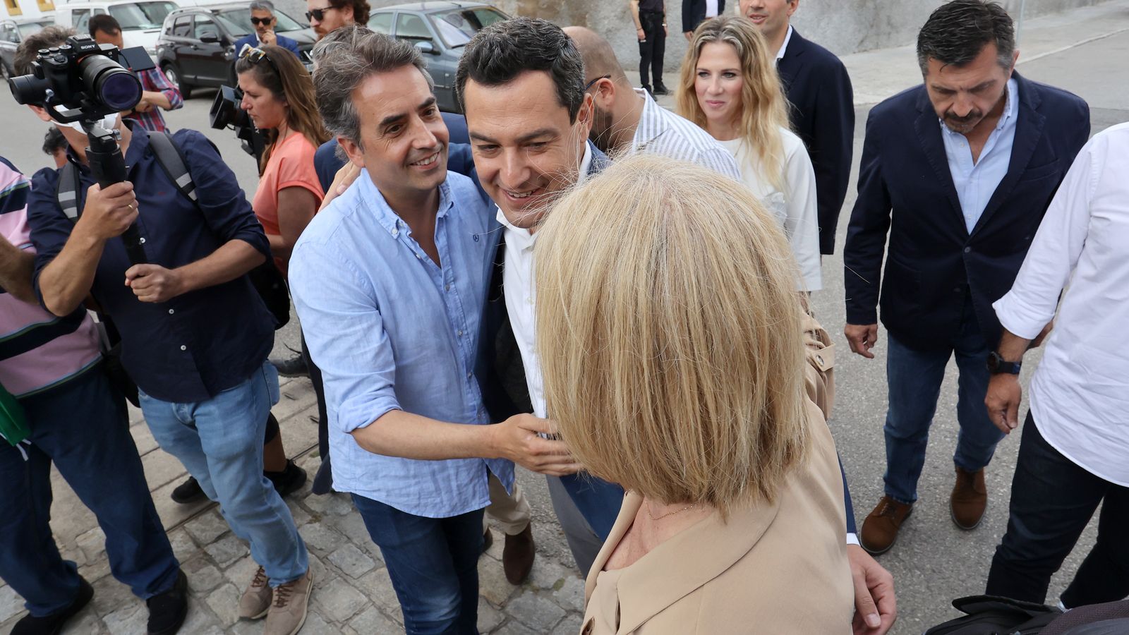 Juanma Moreno en Jerez