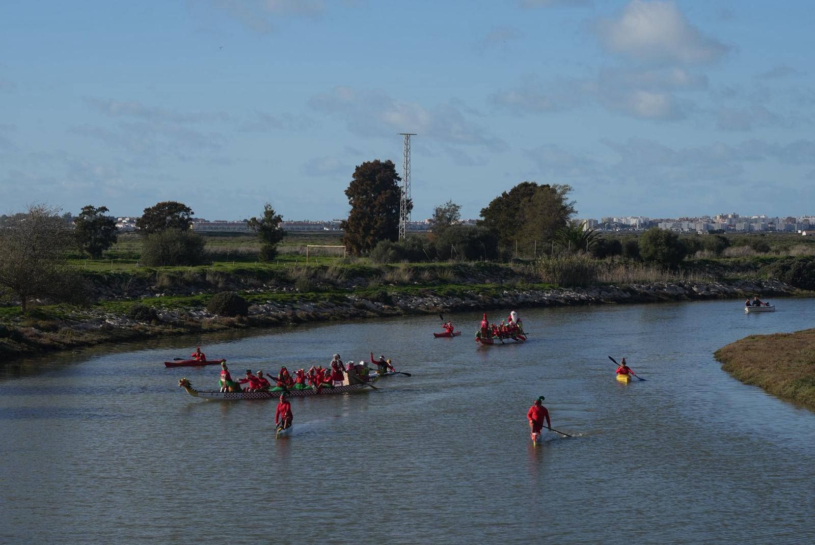 Cabalgata Náutica de Papá Noel en Chiclana 2025