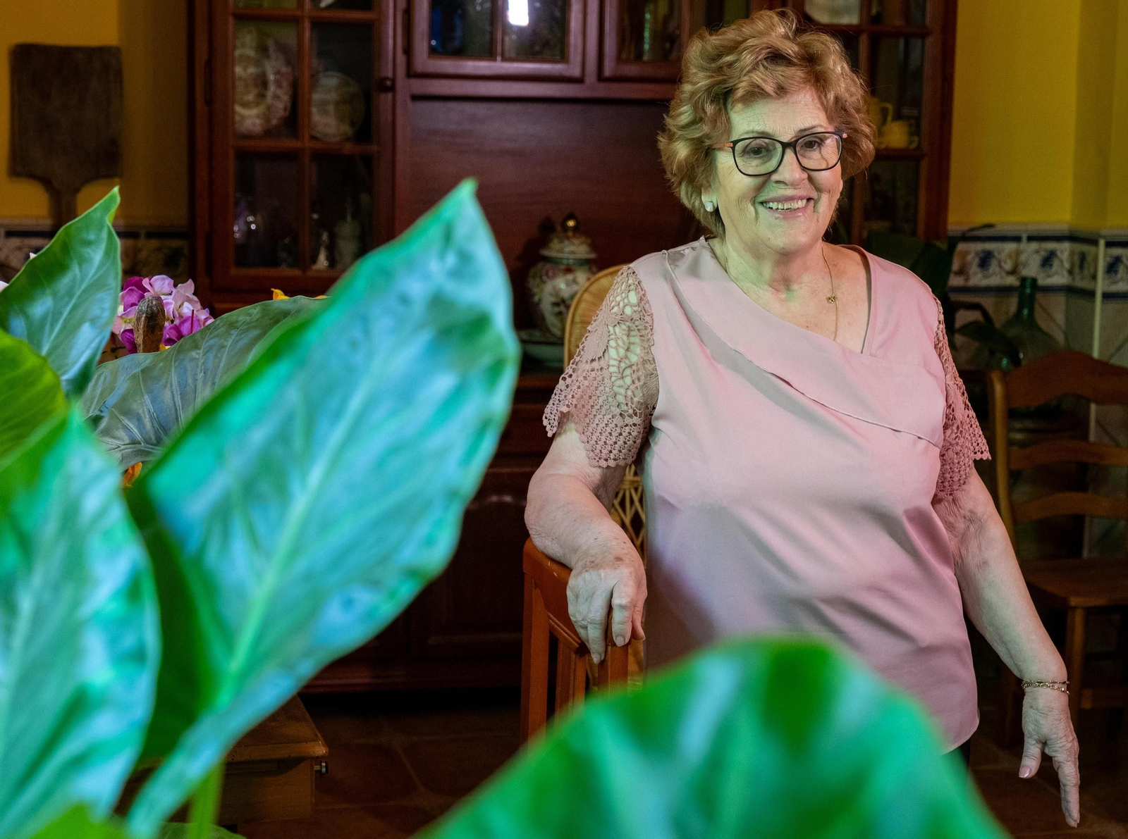 Anita, vecina de 79 de años de La Nava.