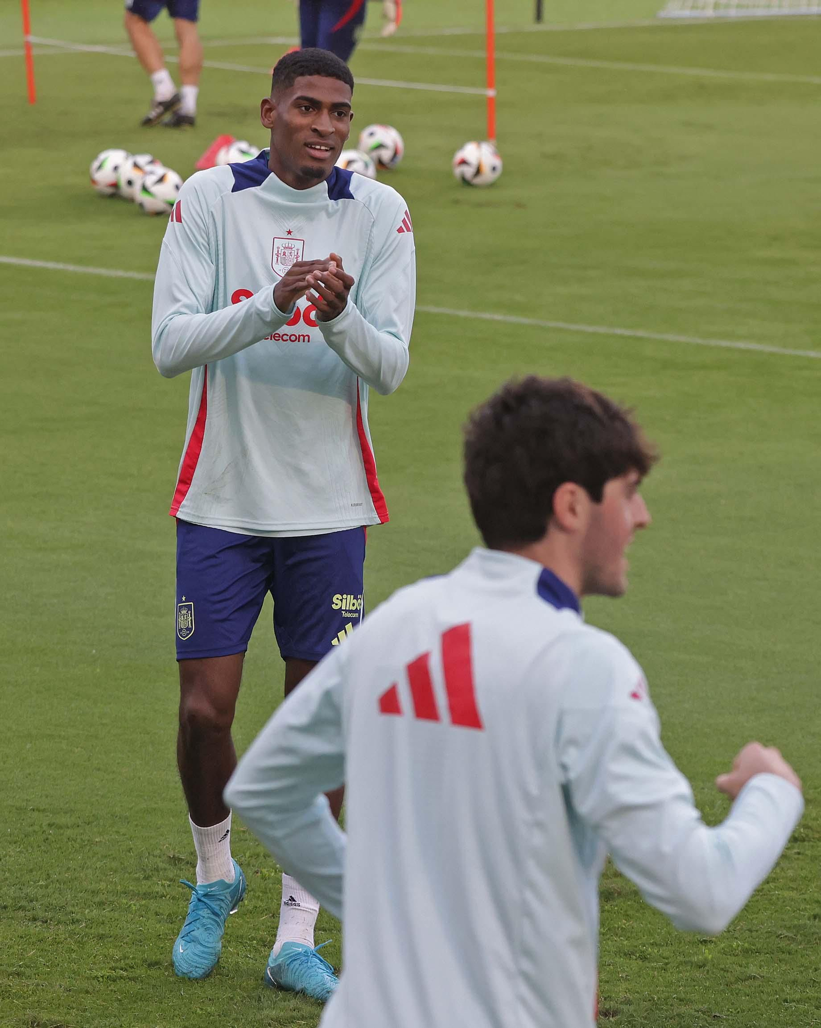 Fotos del entrenamiento de la selección española sub-21 en La Línea