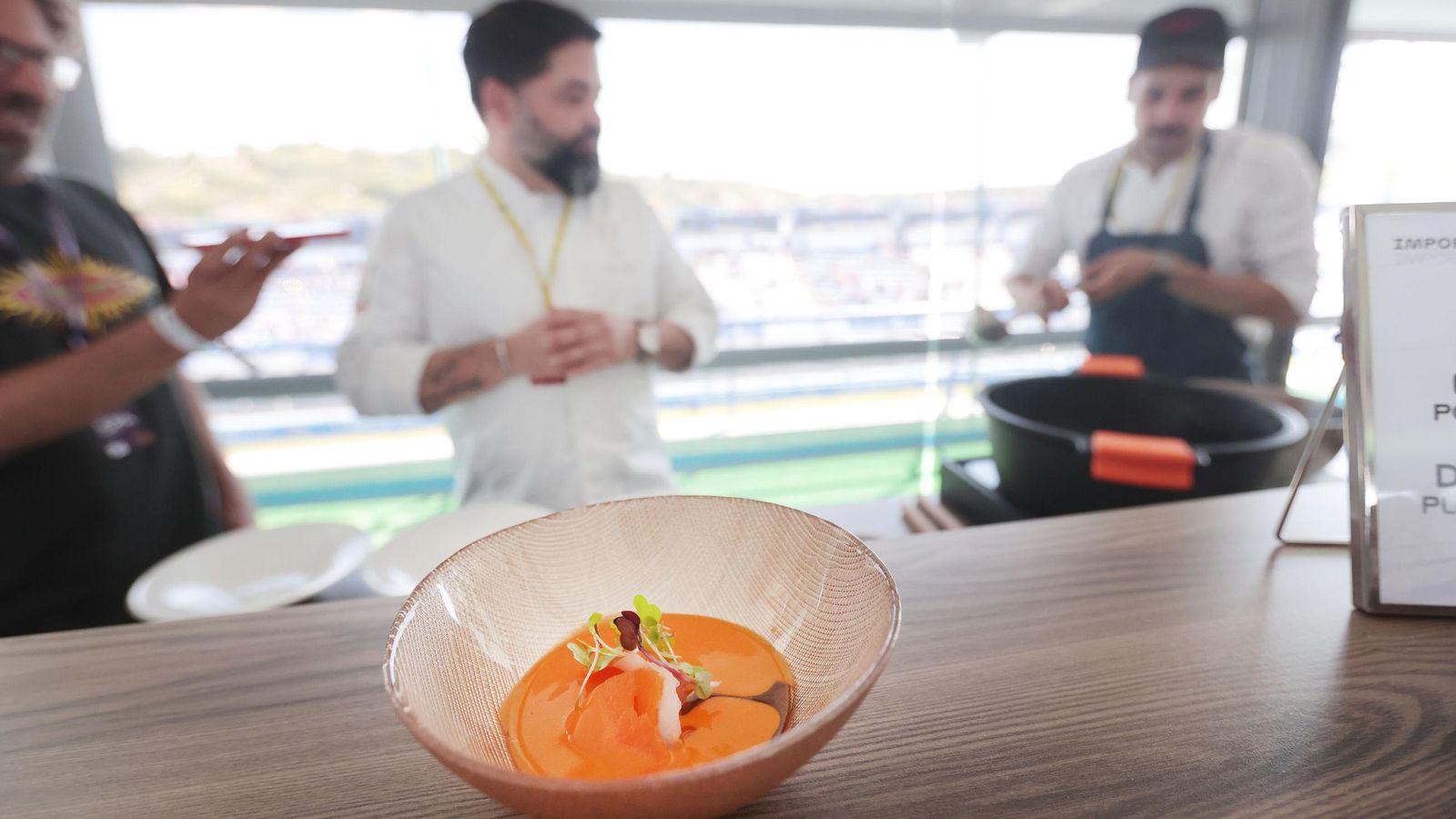 La cocina de LU en el Gran Premio de Jerez