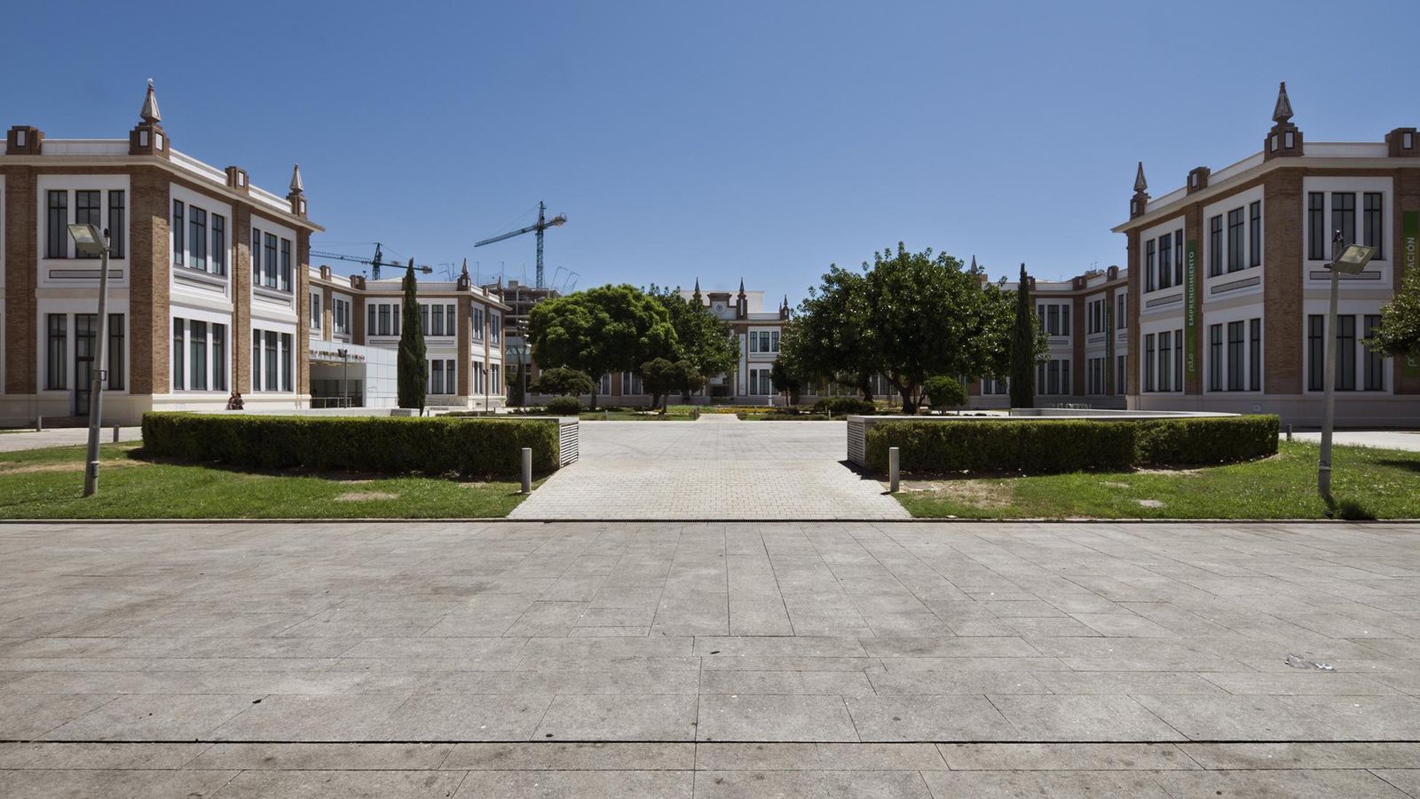 Exteriores del actual Museo Ruso de Málaga.