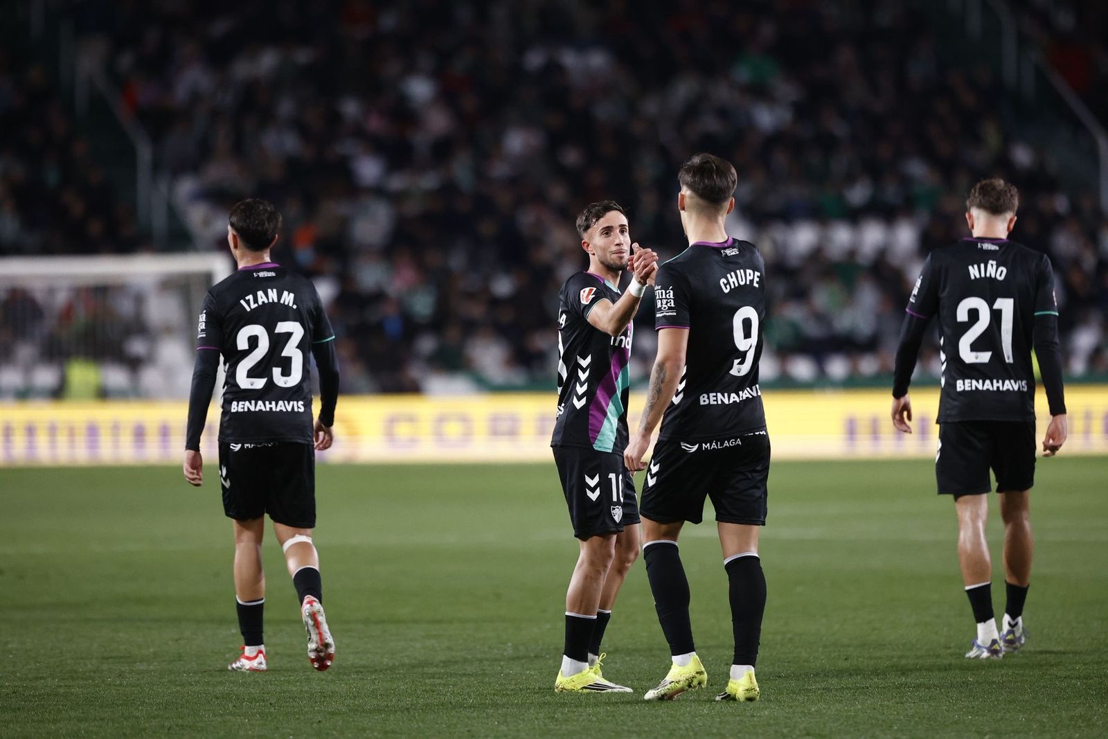 El Córdoba-Málaga CF, en fotos