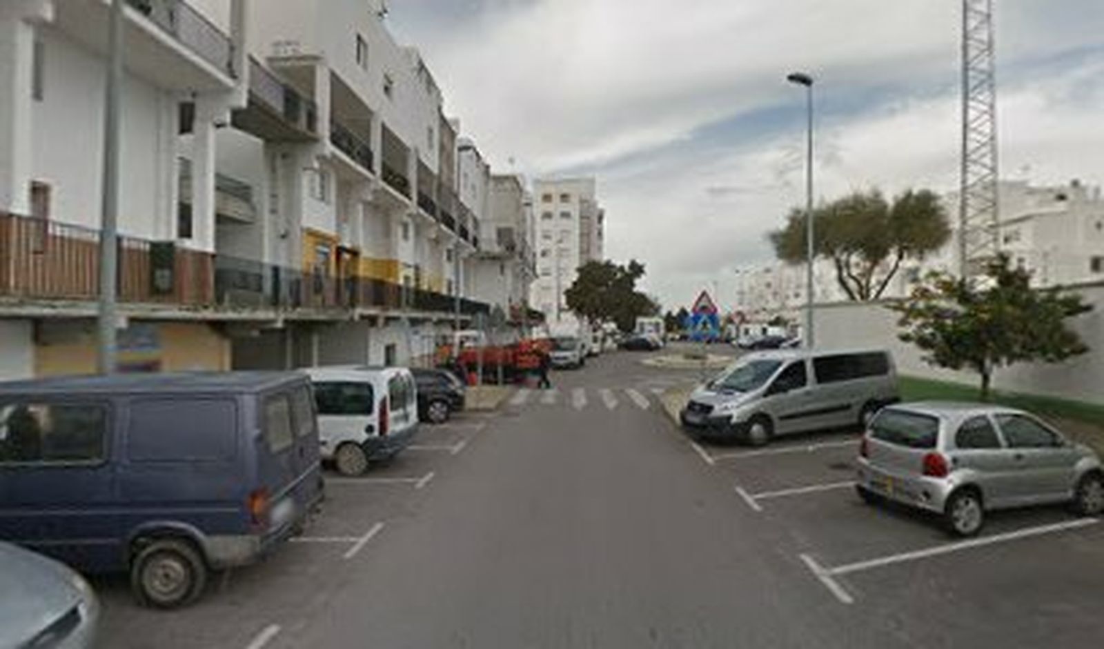 La zona donde se produjo el accidente.