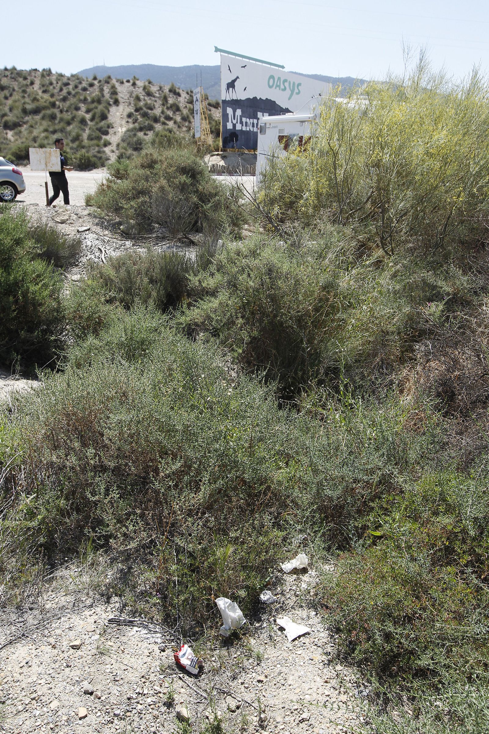 Fotogalería basura en el Desierto de Tabernas