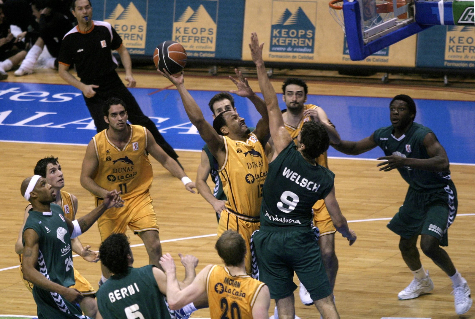 La carrera de Flo Pietrus en el Unicaja, en fotos